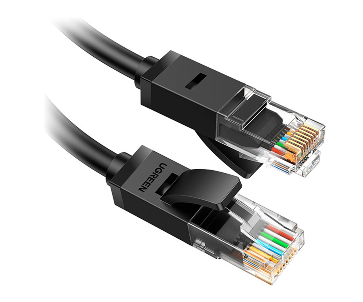 UGREEN Kabel RJ45 NW102 Cat.6 50m czarny