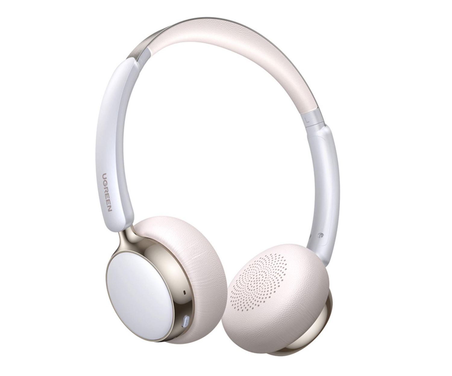 UGREEN Słuchawki nauszne Studio Plus HP207 Bluetooth srebrno-białe