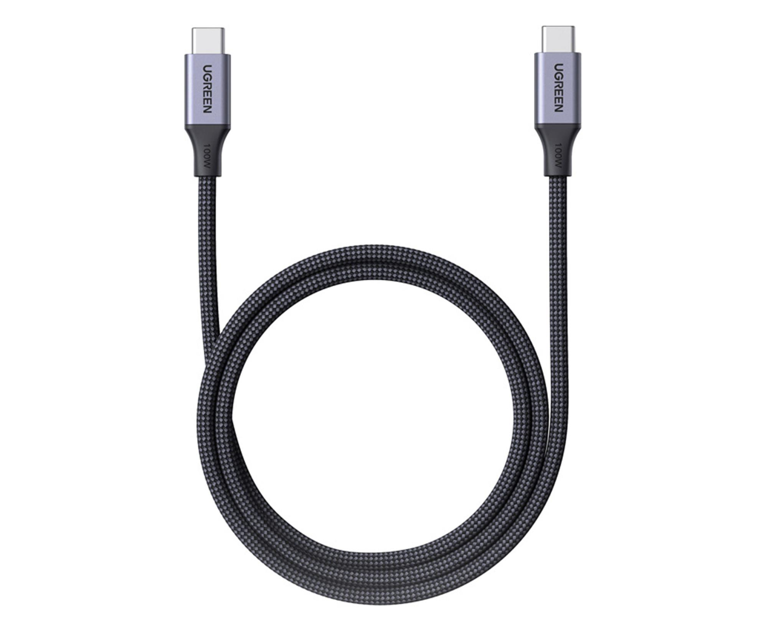 UGREEN Kabel magnetyczny USB-C L520 100W PD szary