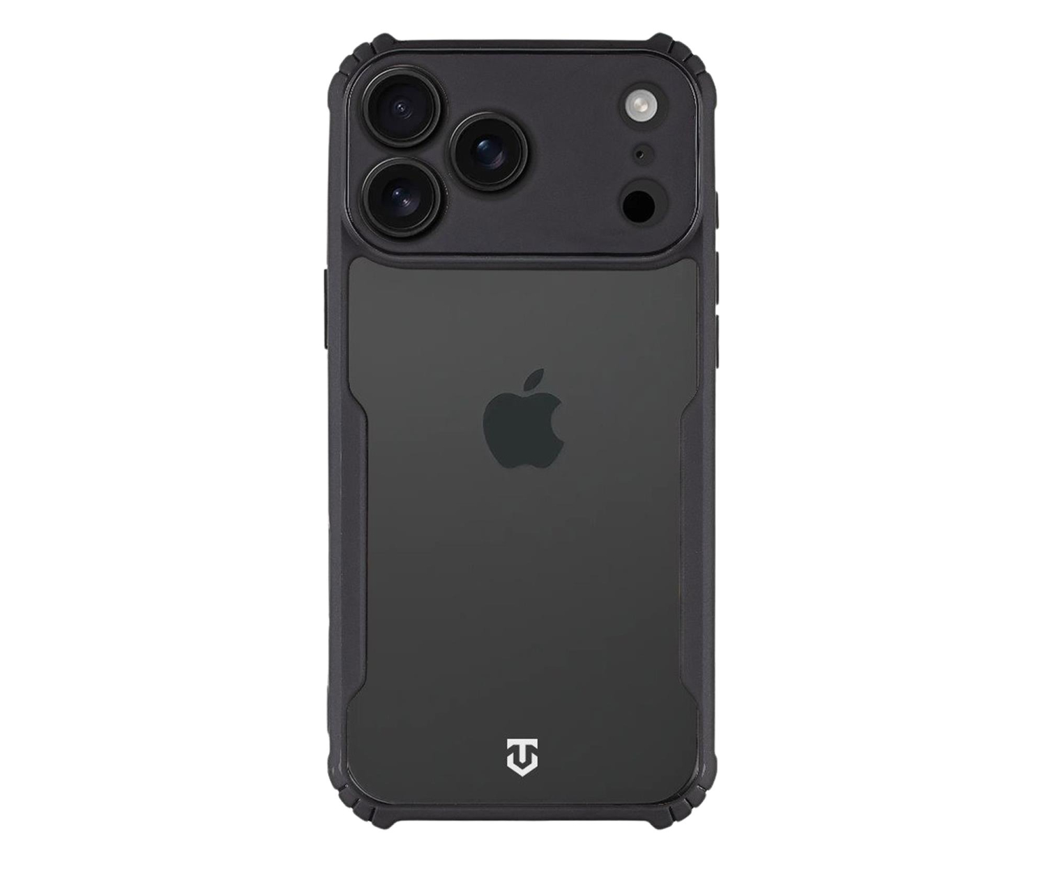 Tactical Quantum Stealth Kryt pro Apple iPhone 17 Pro Max Clear/Black