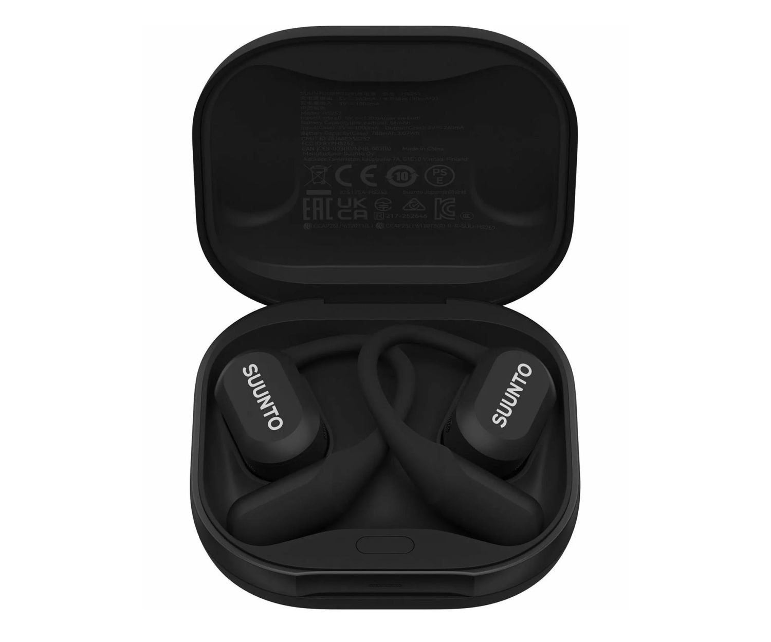 Suunto Spark Przewodnictwo powietrzne Bluetooth 5.4 Czarny