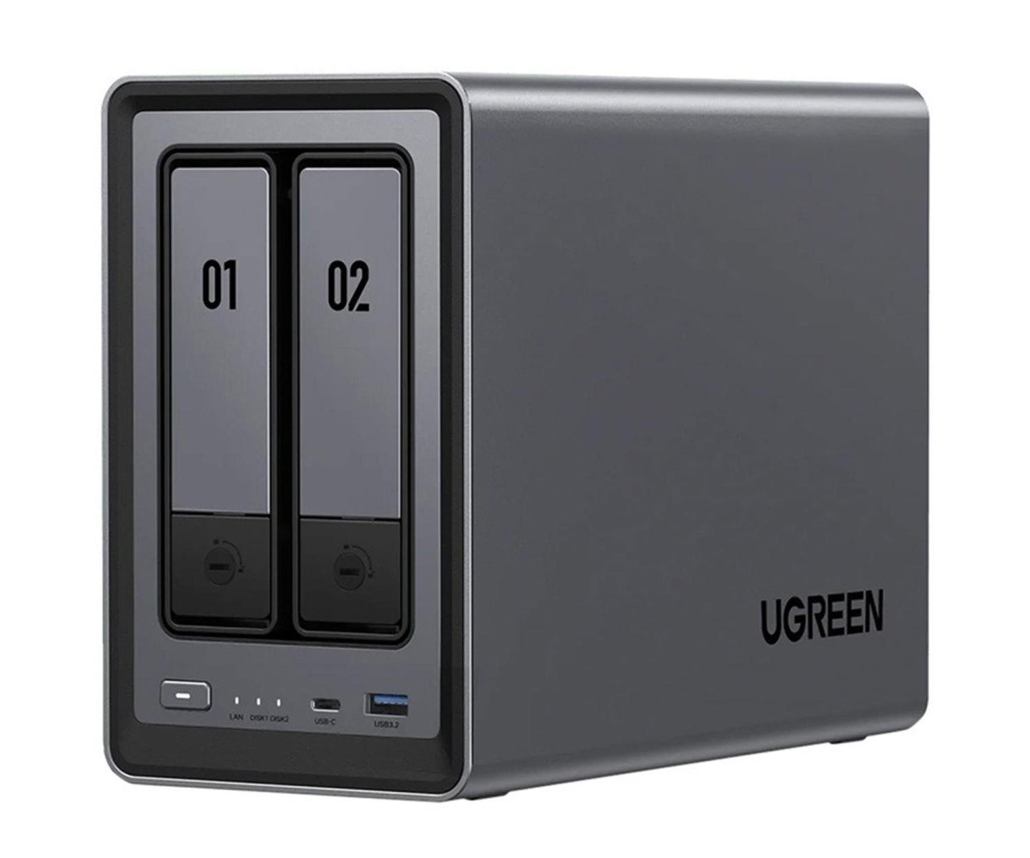 UGREEN DXP2800 2-dyskowy N100 8GB