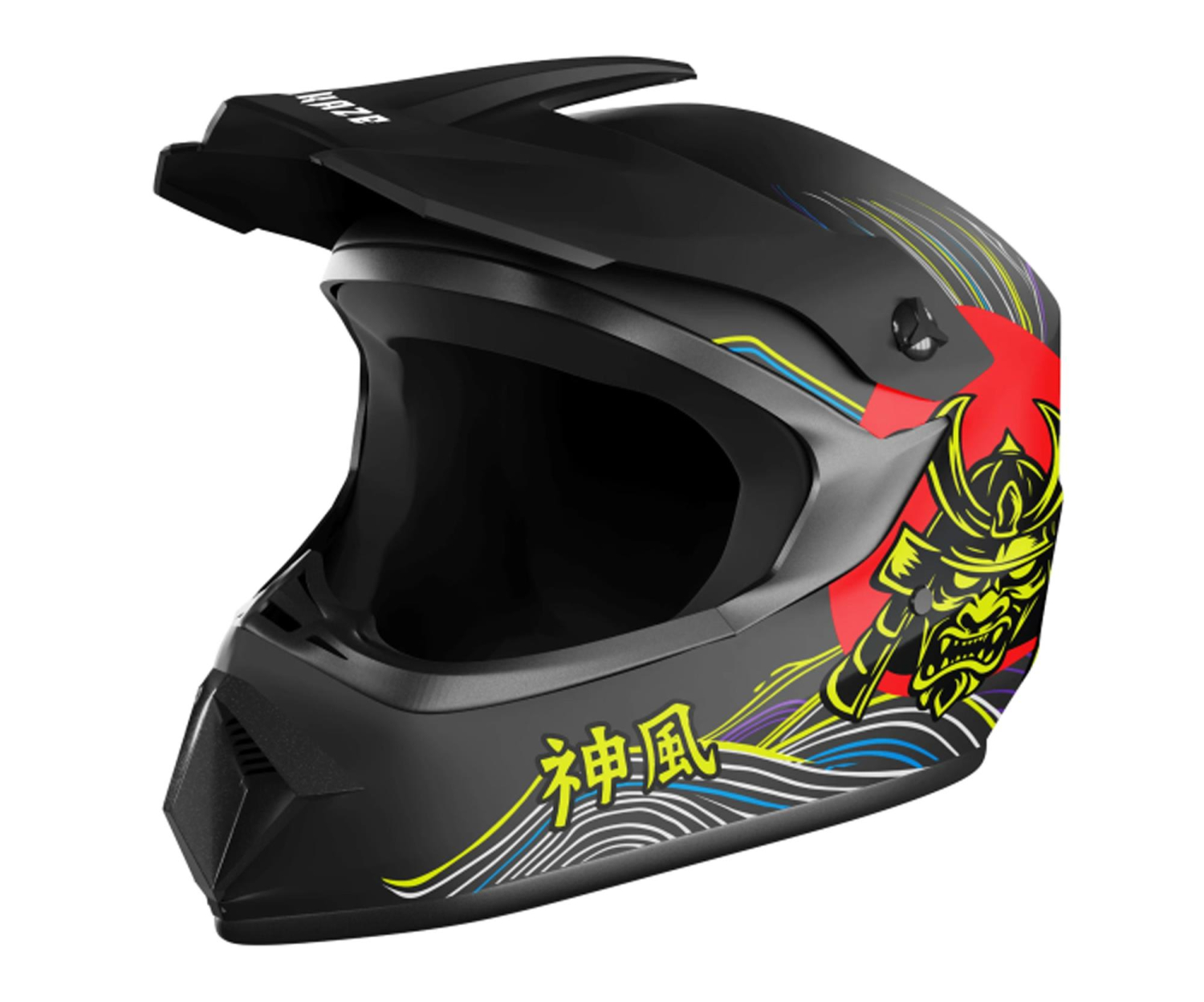 Kamikaze Kask pełny Tokyo Drift - M
