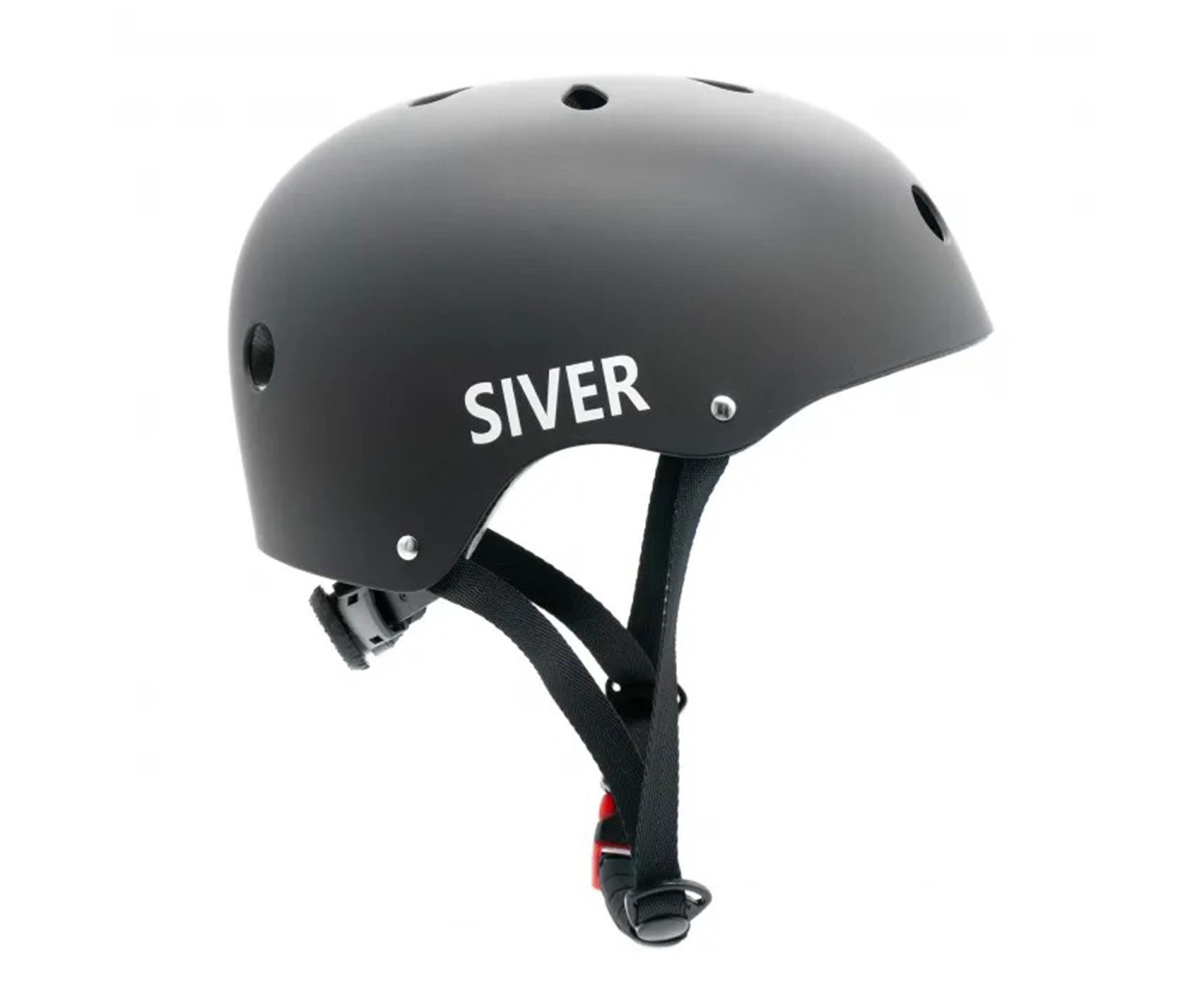 SIVER Kask orzeszek czarny - M