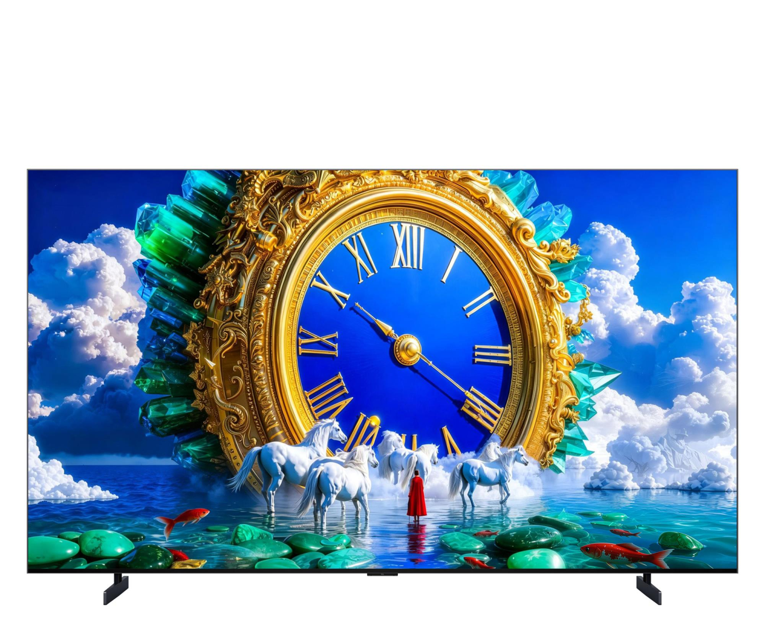 TCL 98A400 98" QLED 4K 144Hz Google TV Funkcje AI Dolby Vision Dolby Atmos DTS-X HDMI 2.1 DVB-T2