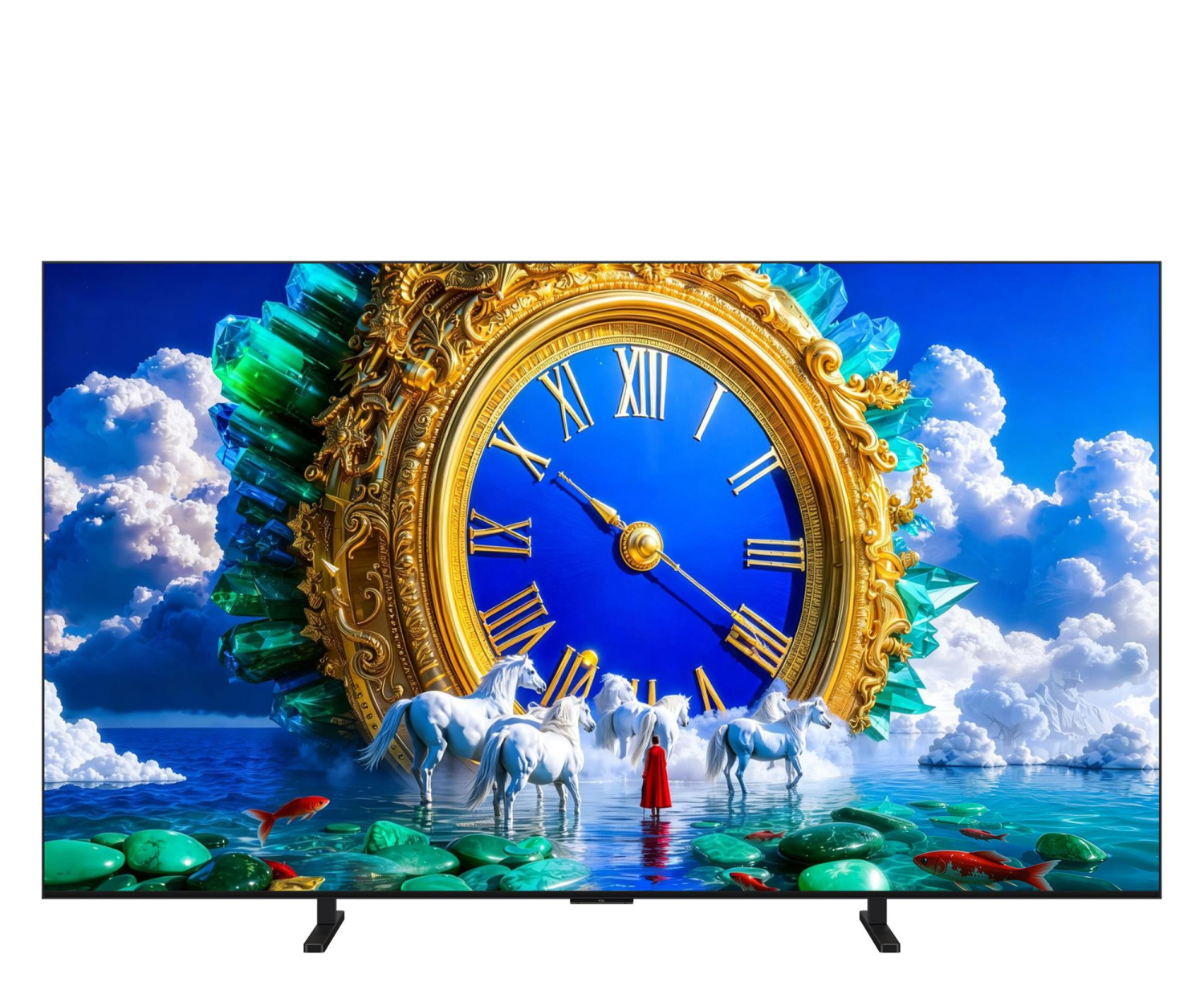 TCL 85A400 85" QLED 4K 144Hz Google TV Funkcje AI Dolby Vision Dolby Atmos DTS-X HDMI 2.1 DVB-T2