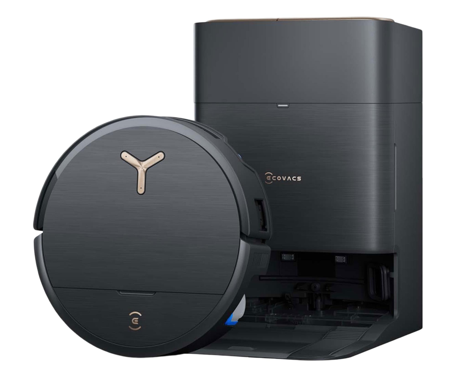 Ecovacs Deebot X9 Pro Omni Funkcja mopowania Stacja oczyszczająca Tworzenie mapy pomieszczenia 65,7dB Czarny AI