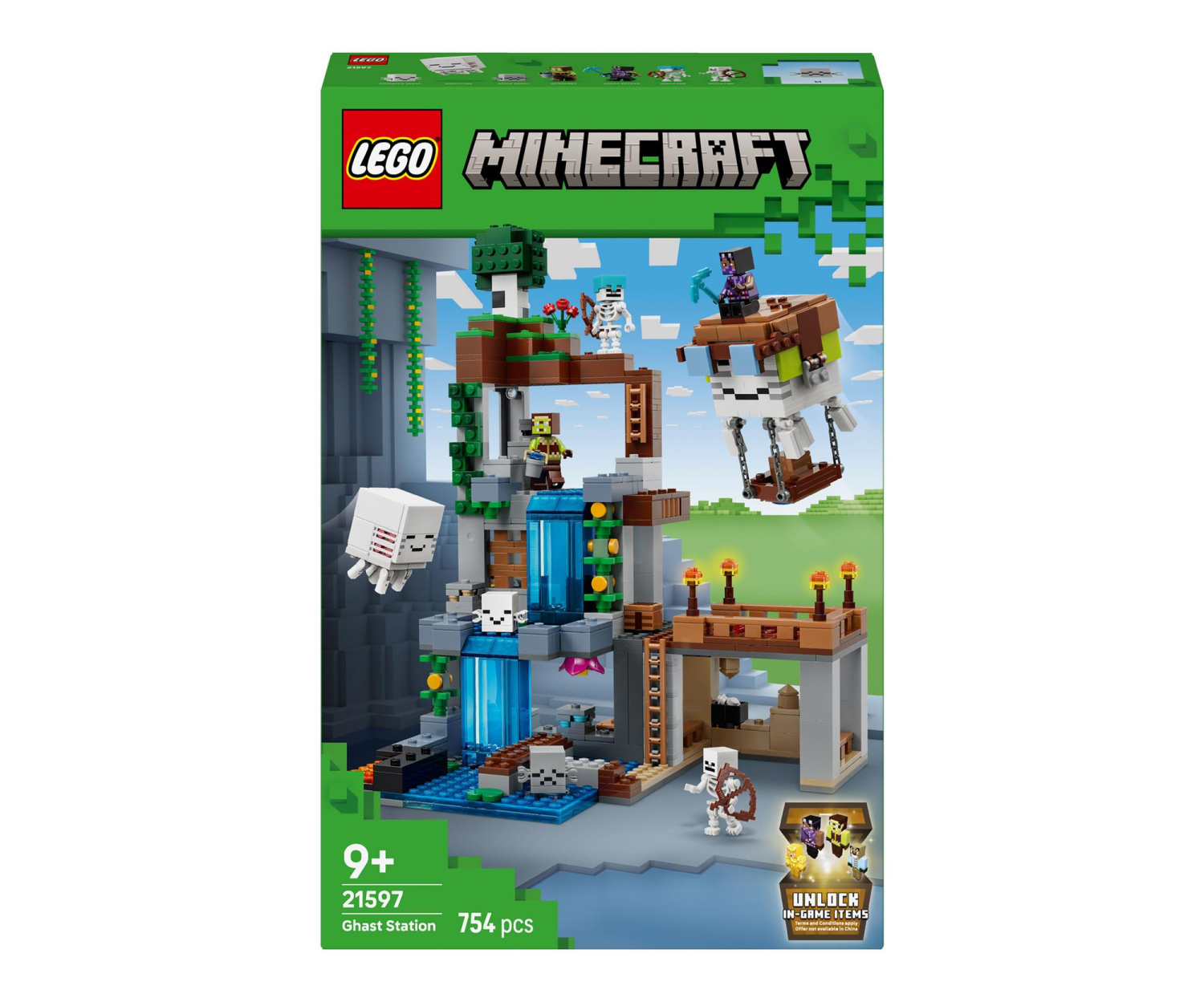 LEGO MINECRAFT 21597 Stacja Ghasta