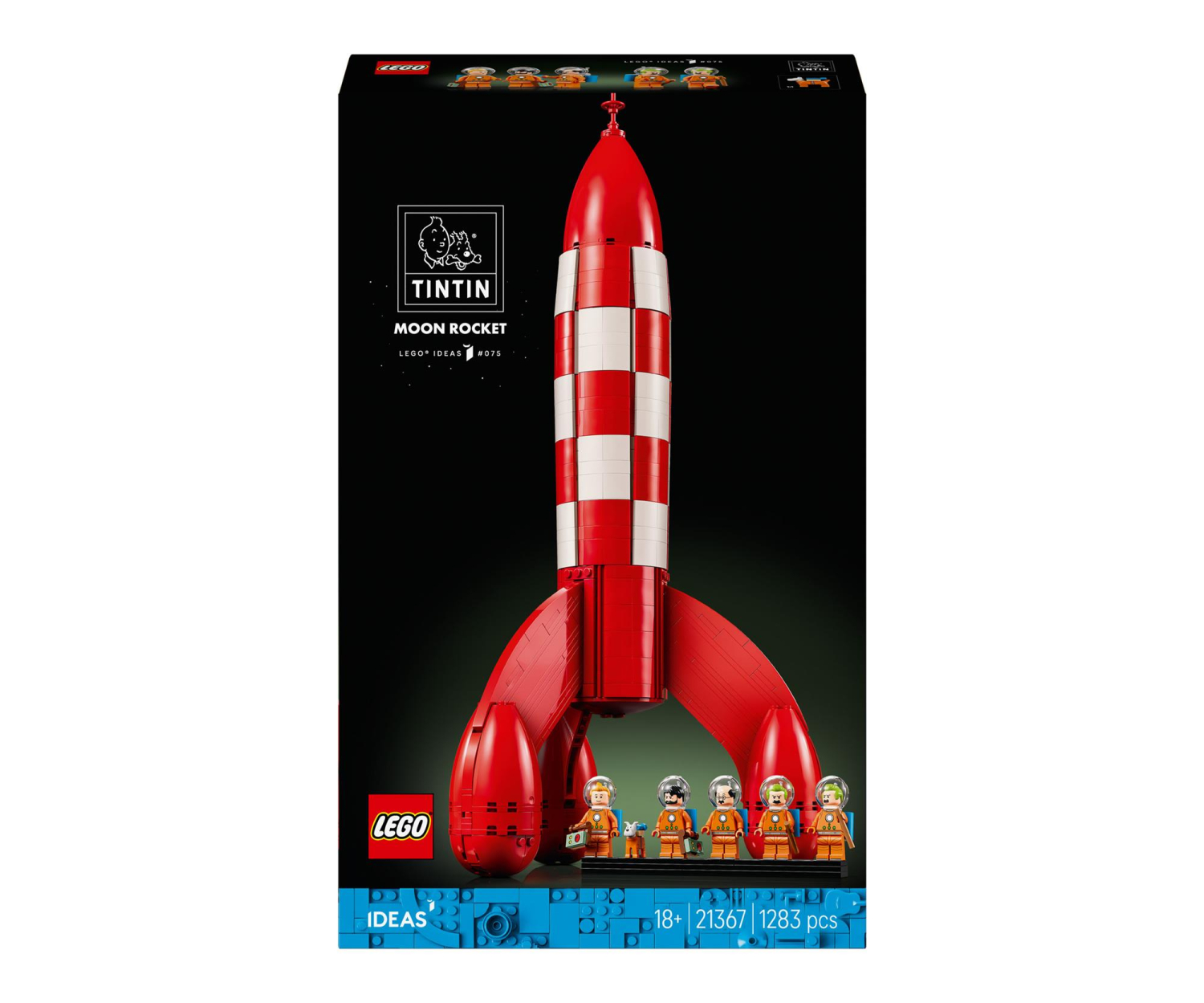 LEGO IDEAS 21367 Tintin® i rakieta na księżyc