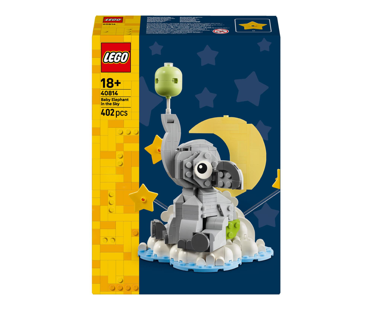 LEGO ICONIC 40814 Słoniątko na niebie