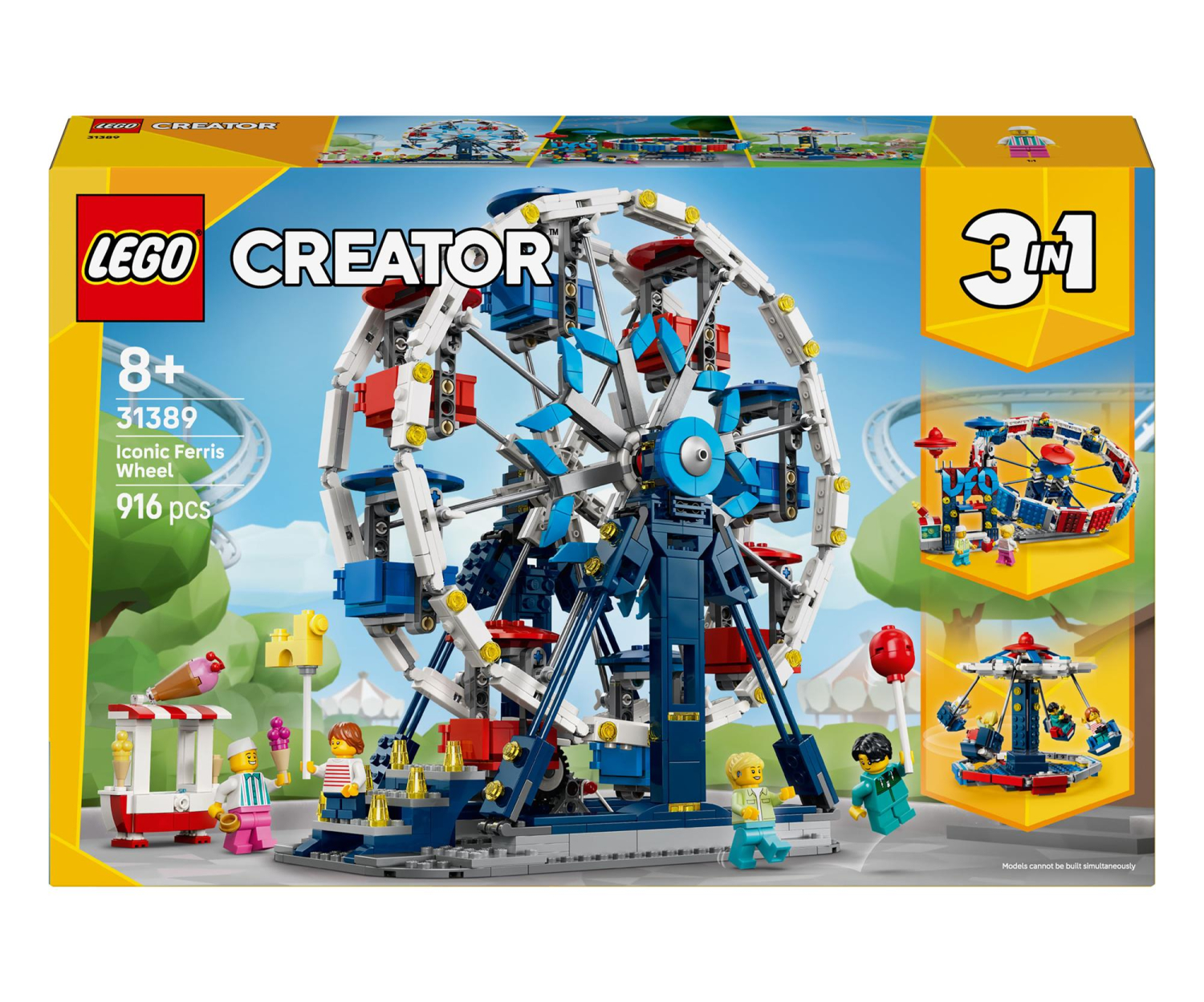 LEGO CREATOR 31389 Kultowy diabelski młyn
