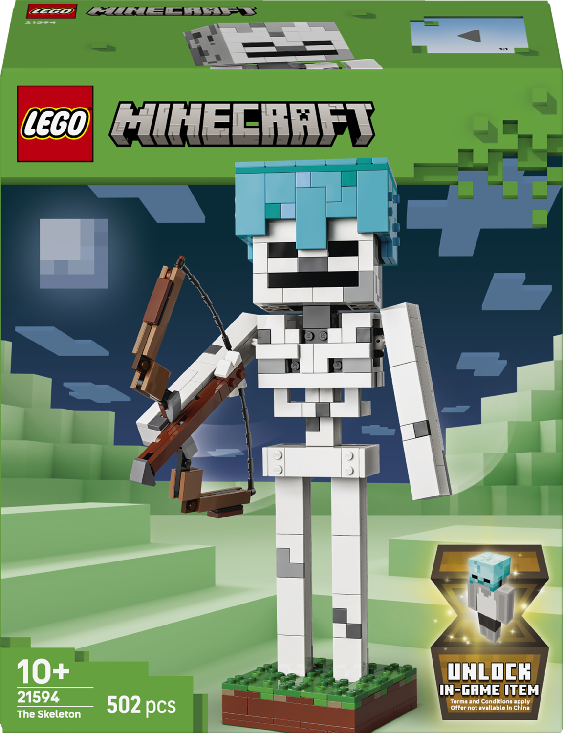 LEGO MINECRAFT 21594 Szkielet