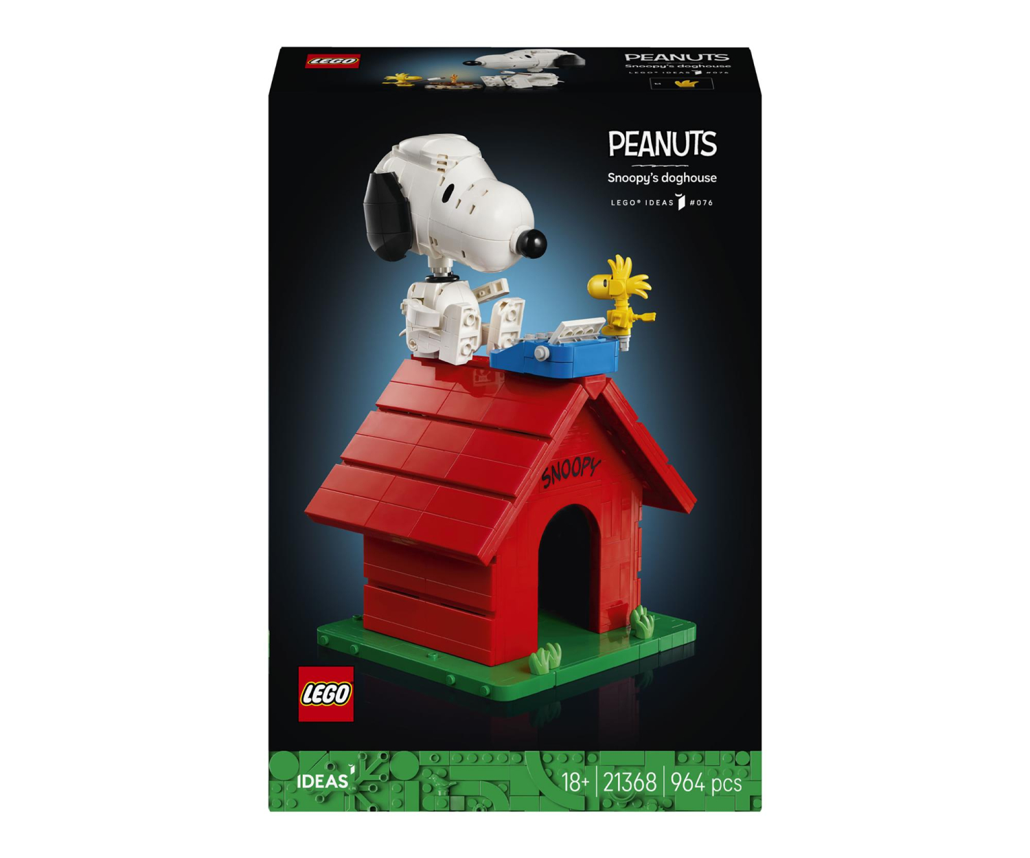 LEGO IDEAS 21368 Fistaszki: Buda Snoopy’Ego