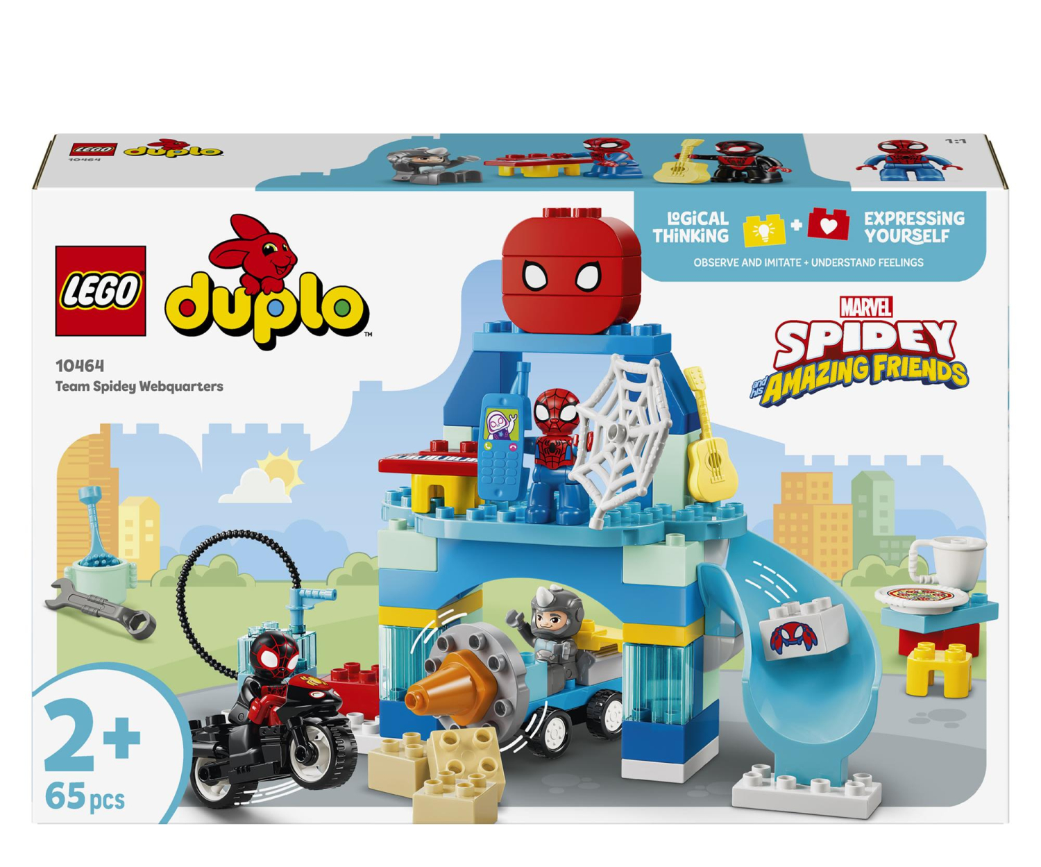 LEGO DUPLO DISNEY 10464 Kryjówka Pajęczej drużyny