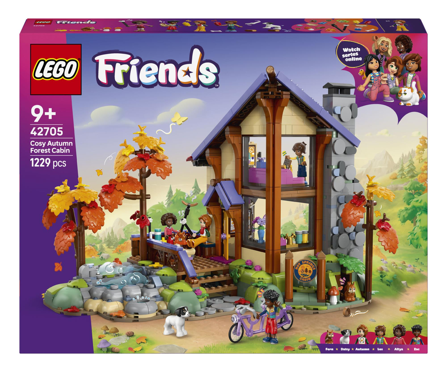 LEGO FRIENDS 42705 Jesienna leśna chatka