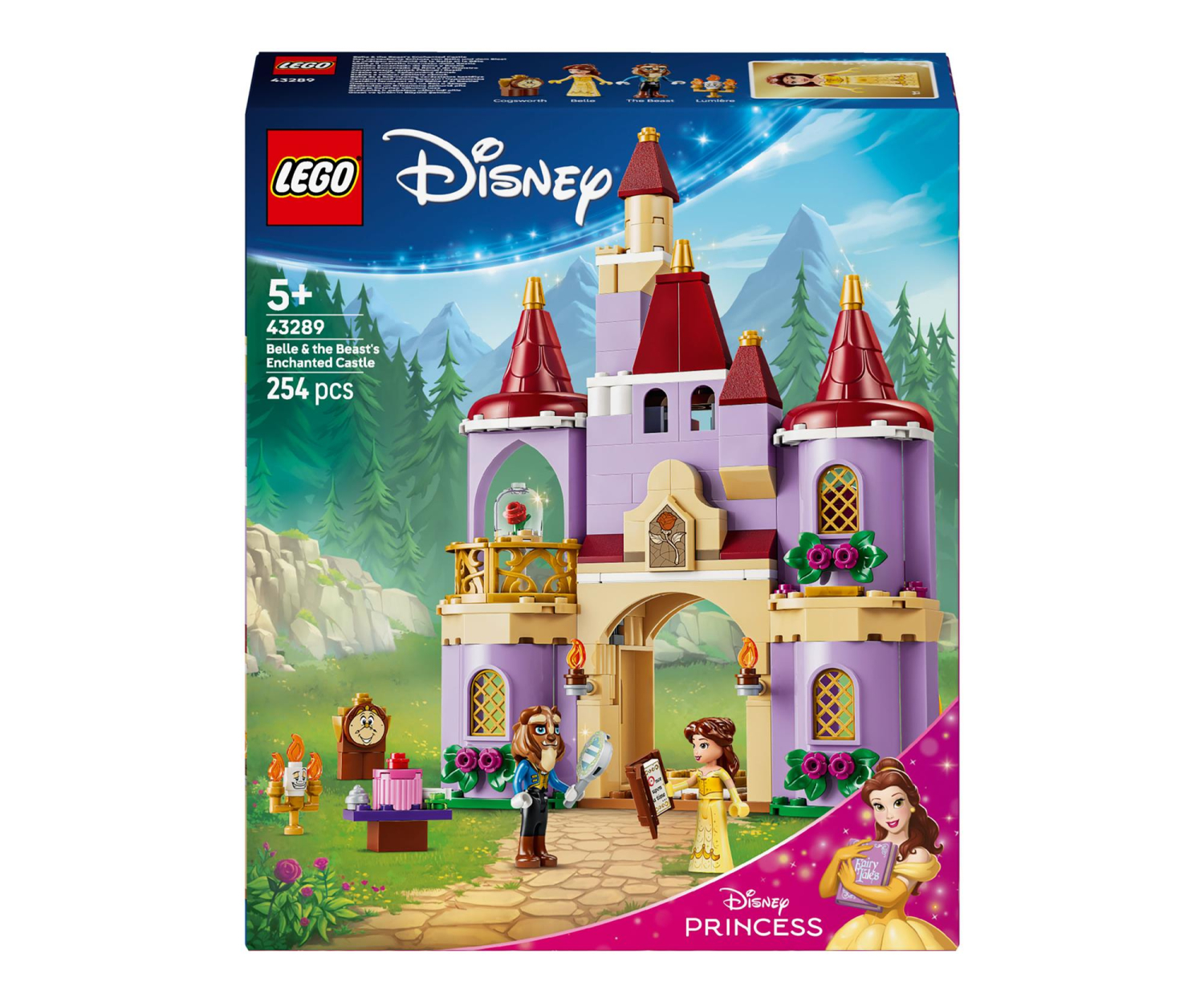 LEGO DISNEY 43289 Zaczarowany zamek Pięknej i Bestii