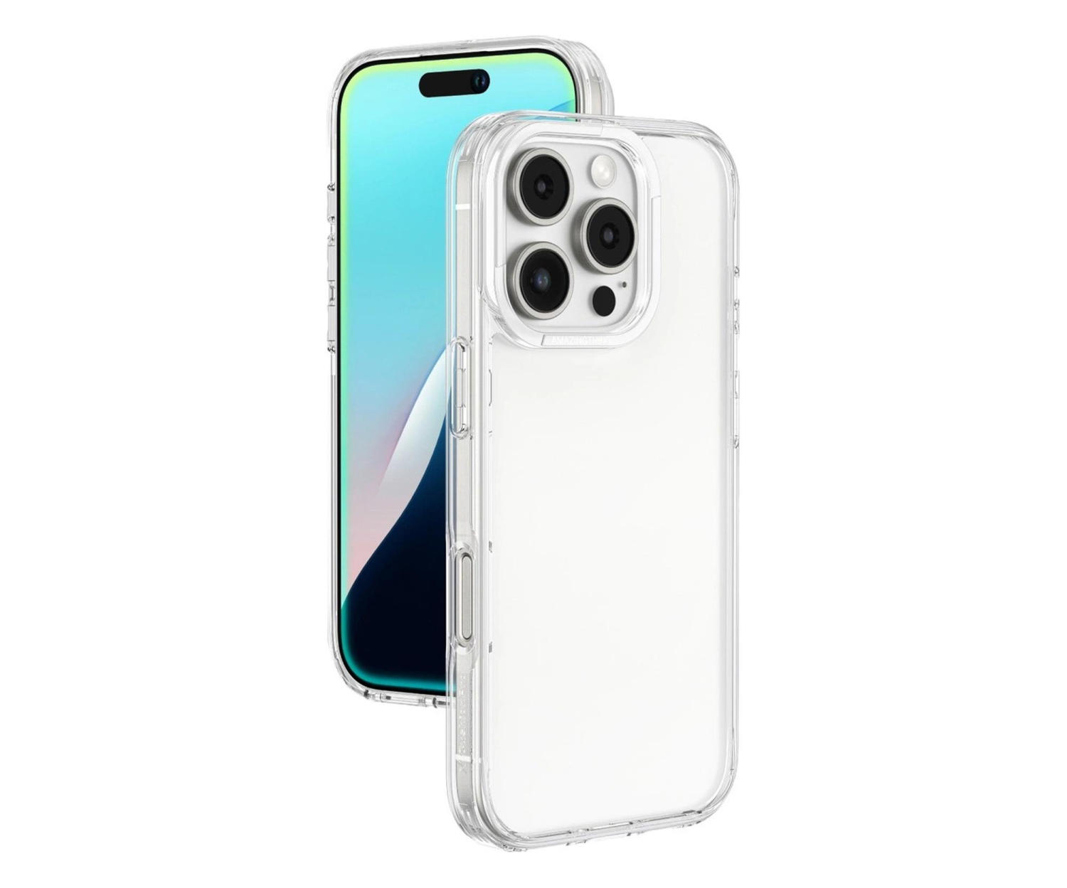 AmazingThing Minimal Case do iPhone 16 Pro Max - przezroczyste