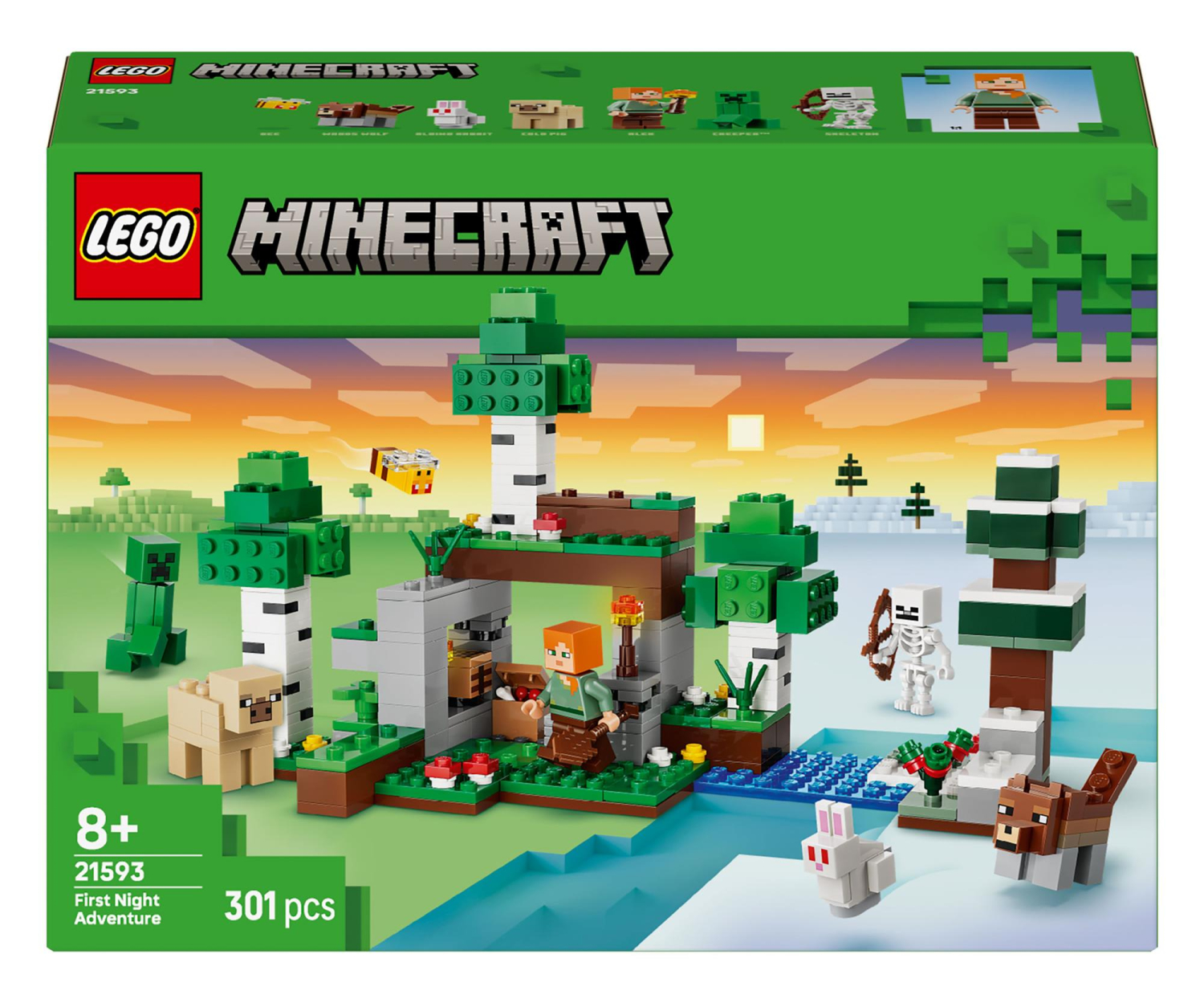 LEGO MINECRAFT 21593 Przetrwanie pierwszej nocy