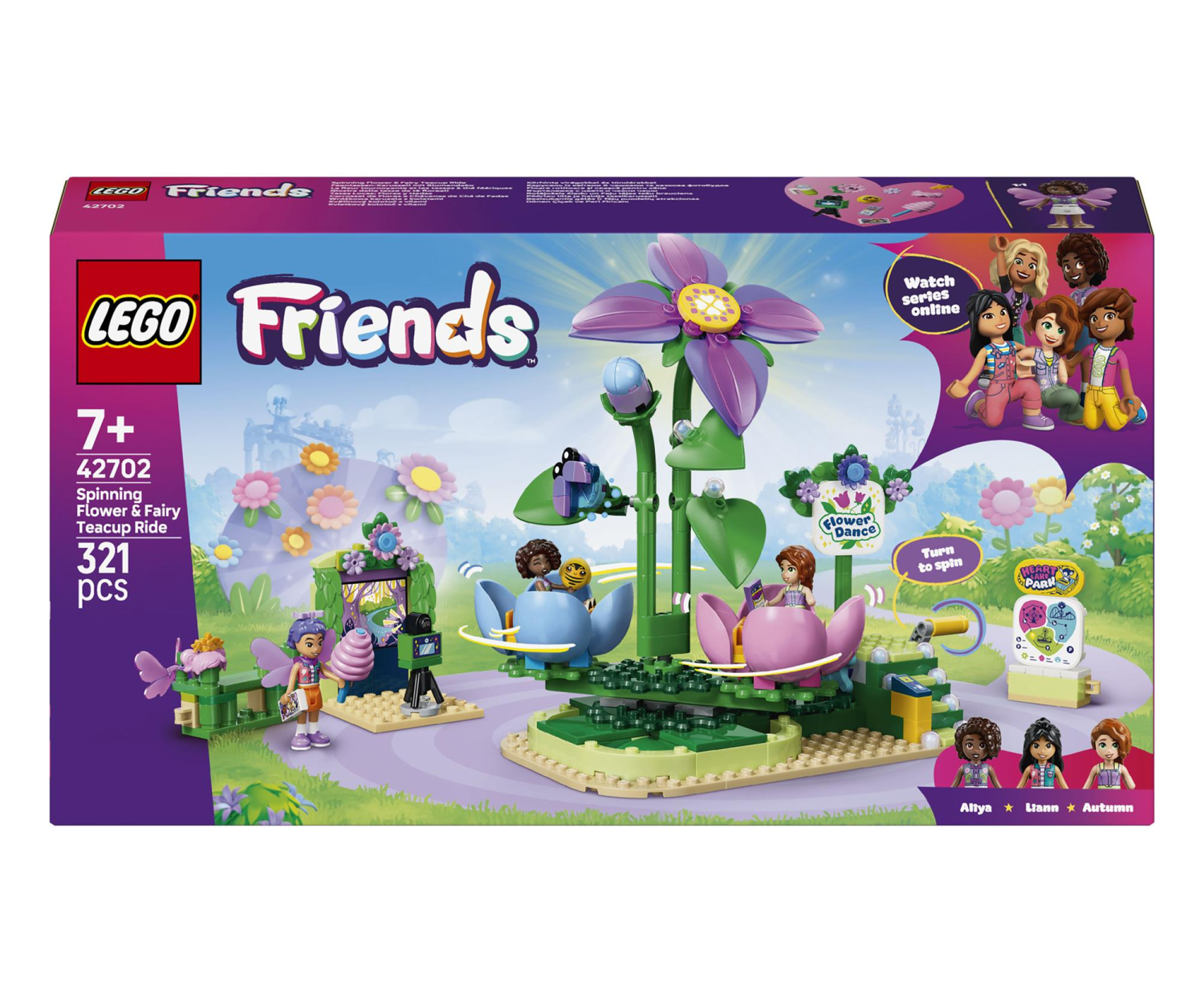 LEGO FRIENDS 42702 Wróżkowa karuzela z kwiatami