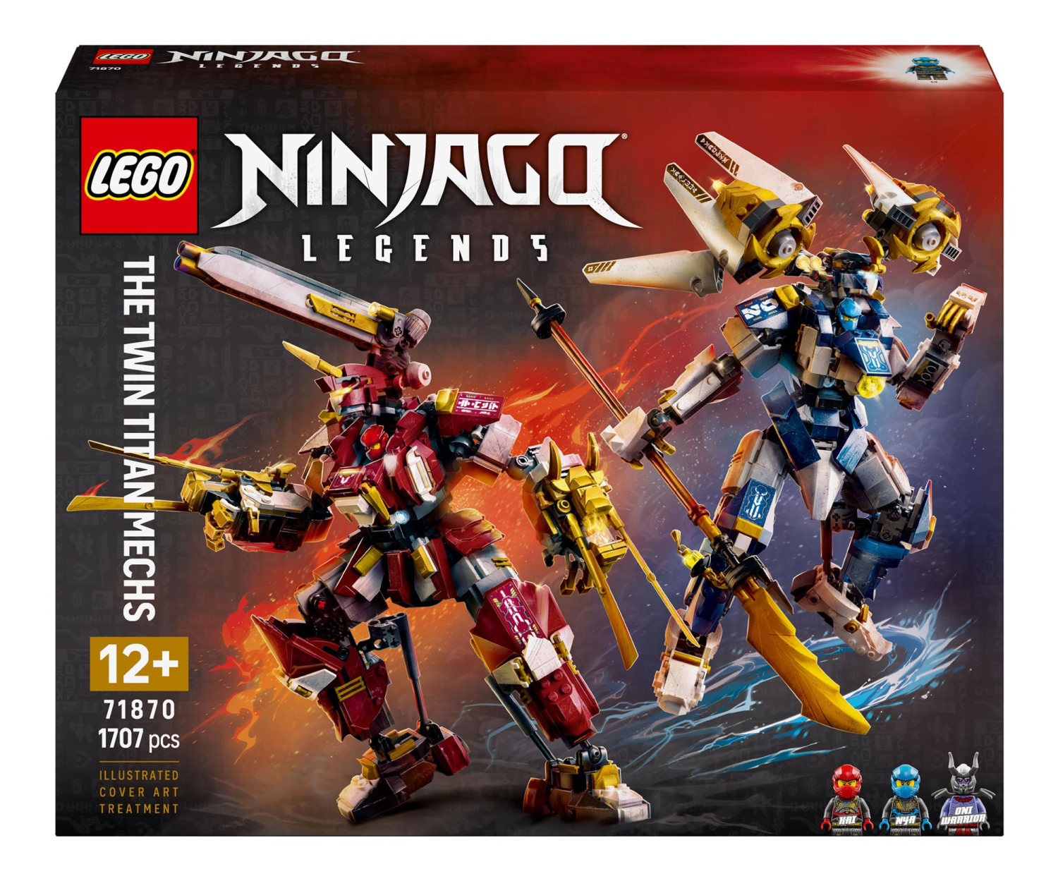LEGO NINJAGO 71870 Bliźniacze tytanowe mechy