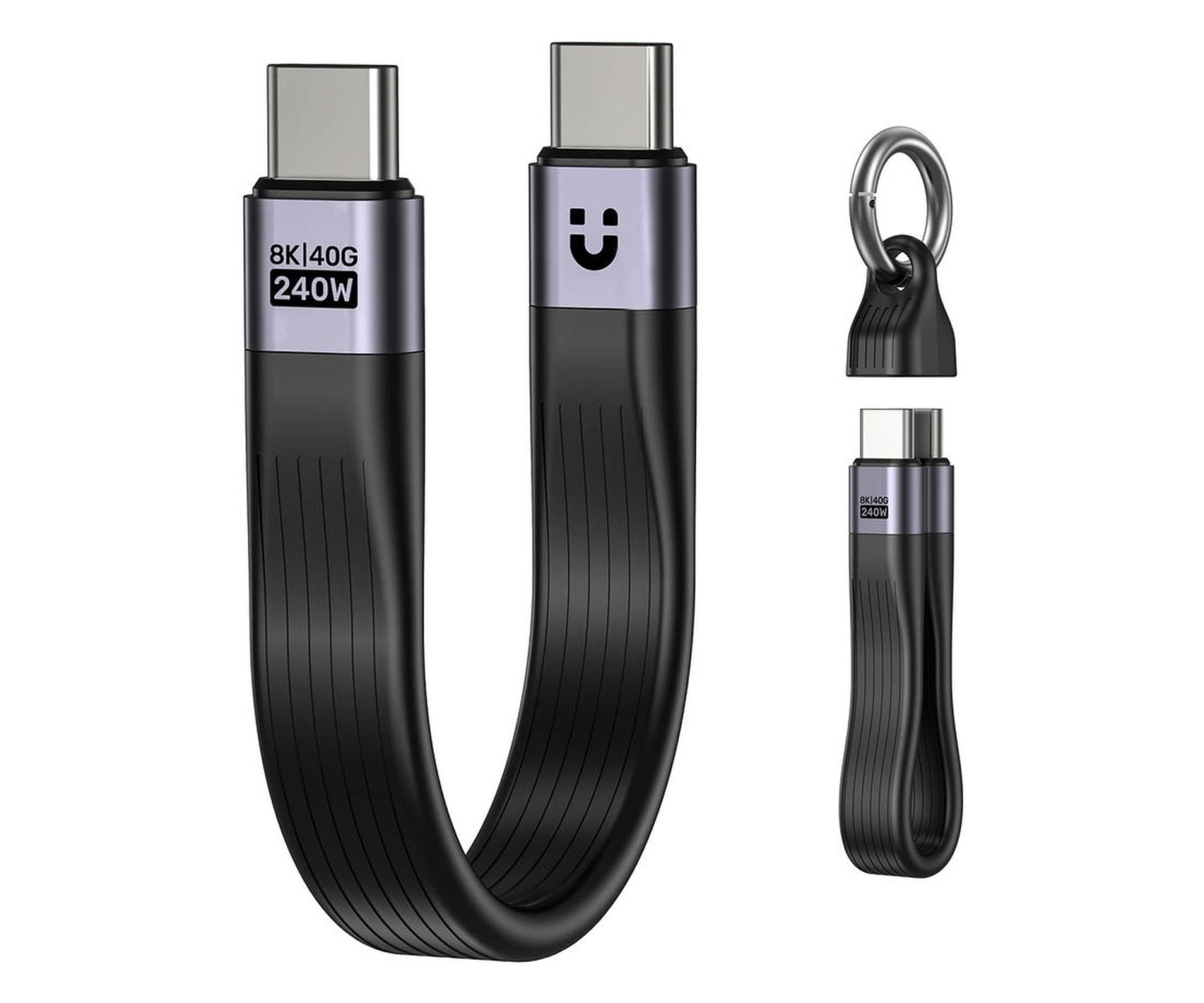 Unitek Brelok USB4 40Gb/s 240W PD 8K