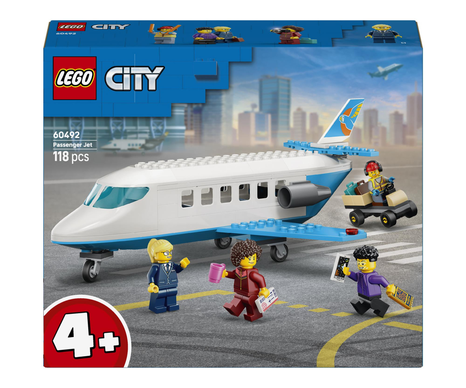 LEGO CITY 60492 Samolot pasażerski