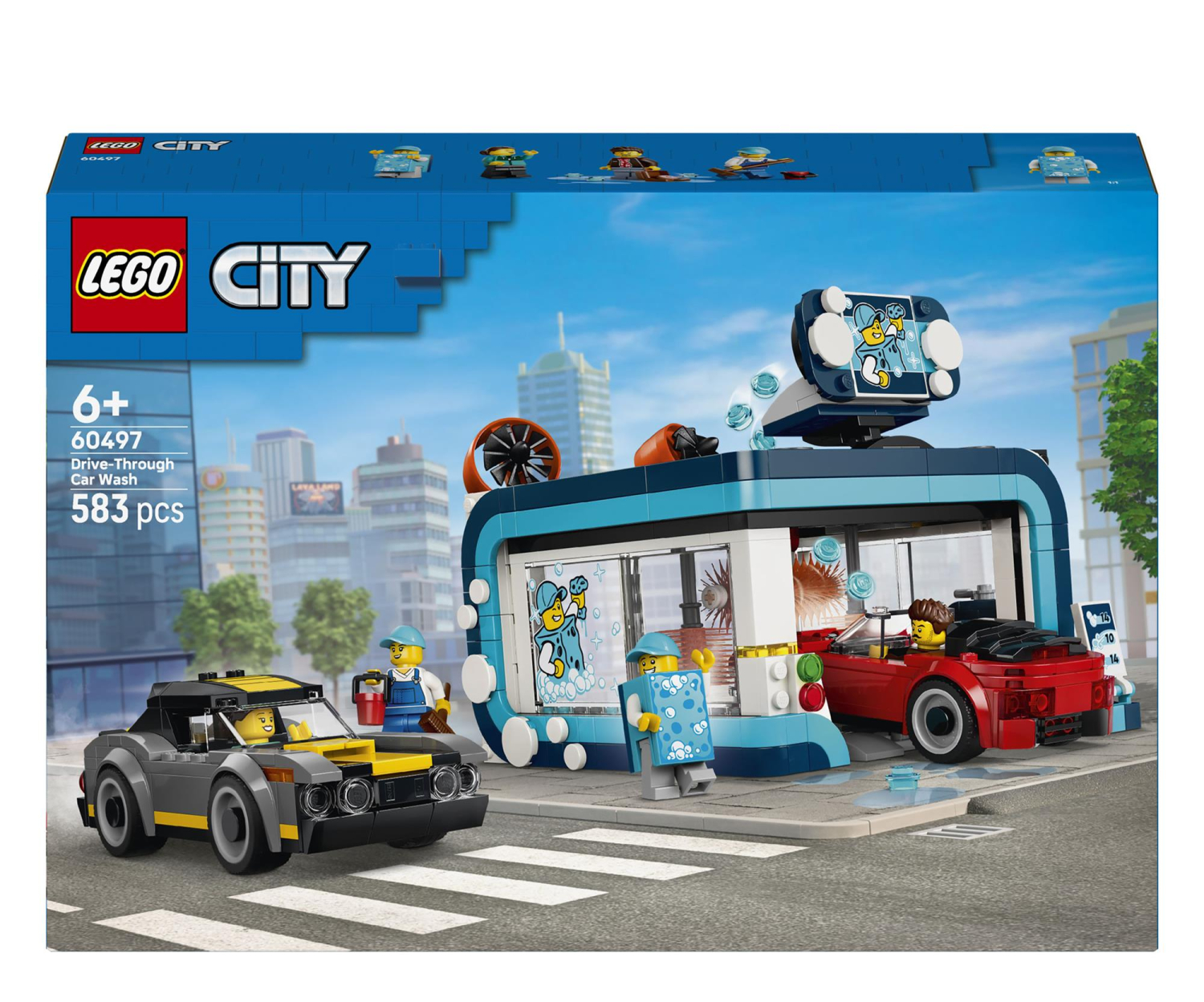 LEGO CITY 60497 Automatyczna myjnia samochodowa
