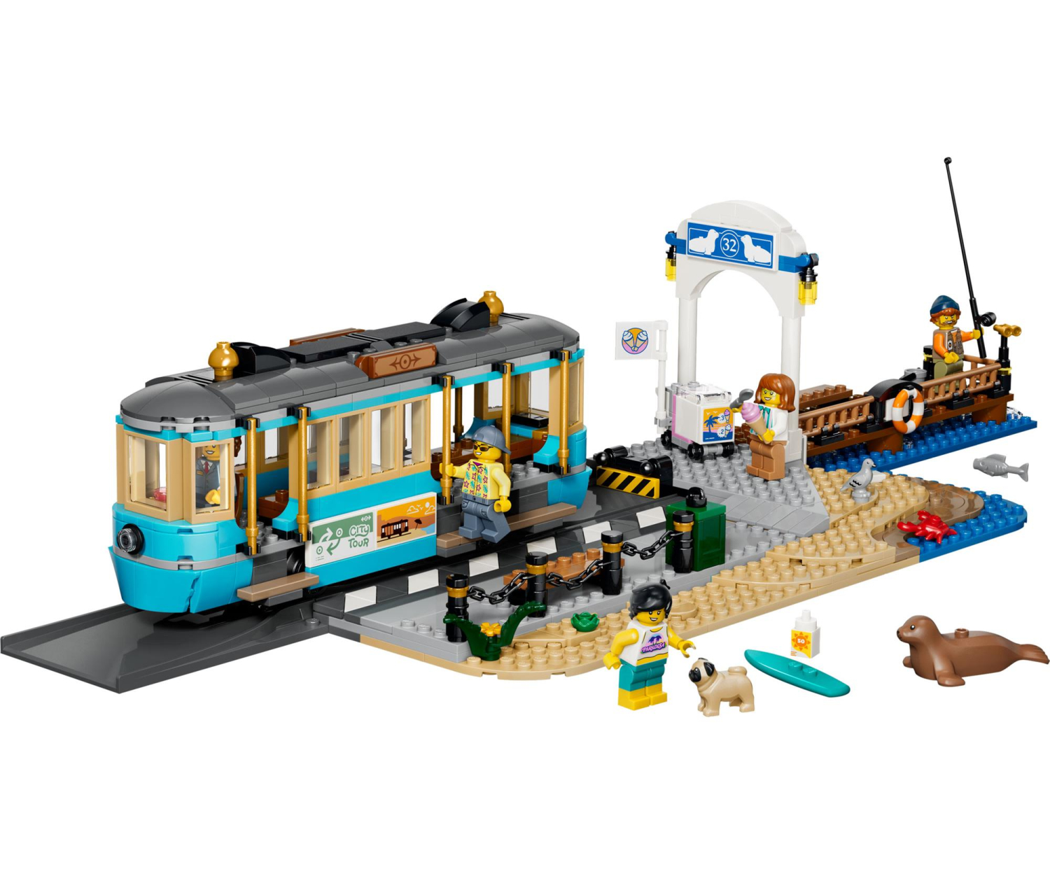 LEGO CITY 60506 Tramwaj przy plaży