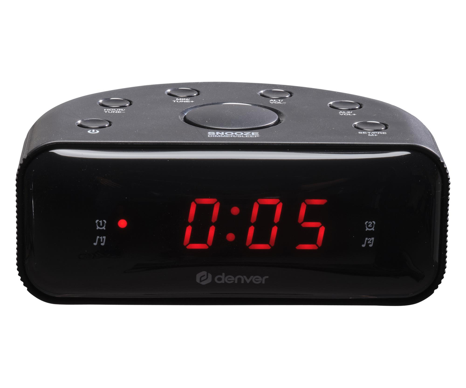 Denver Radiobudzik Denver CR-430 czarny