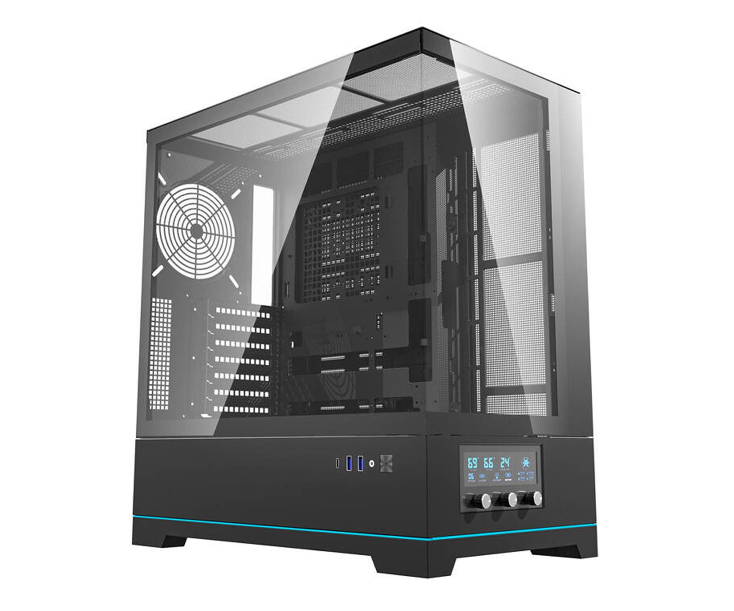 DarkFlash DY451 Black No Fans