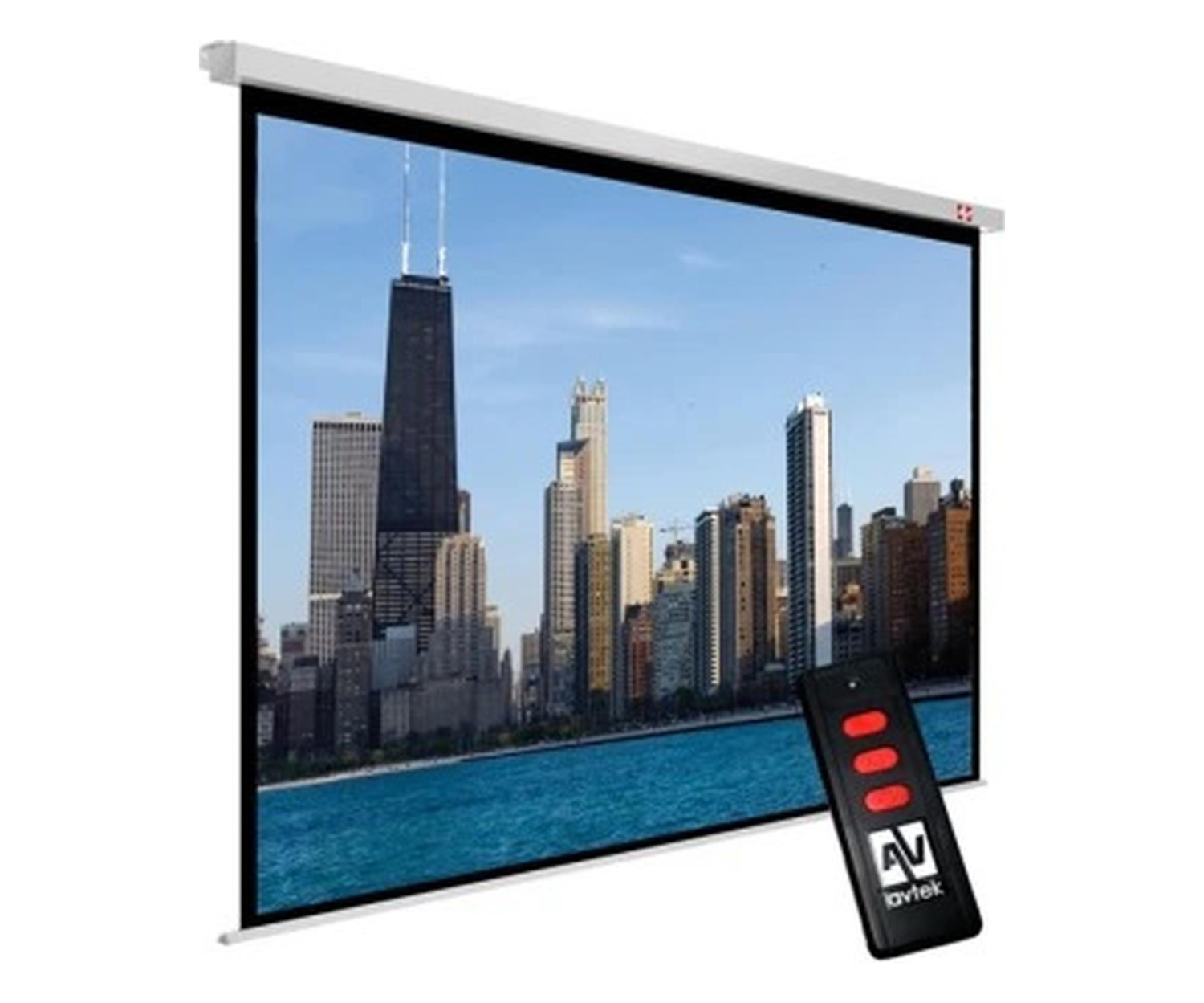 AVTek Ekran elektryczny Video Electric 300P (4:3, 300 x 227.5 cm, powierzchnia biała, matowa)