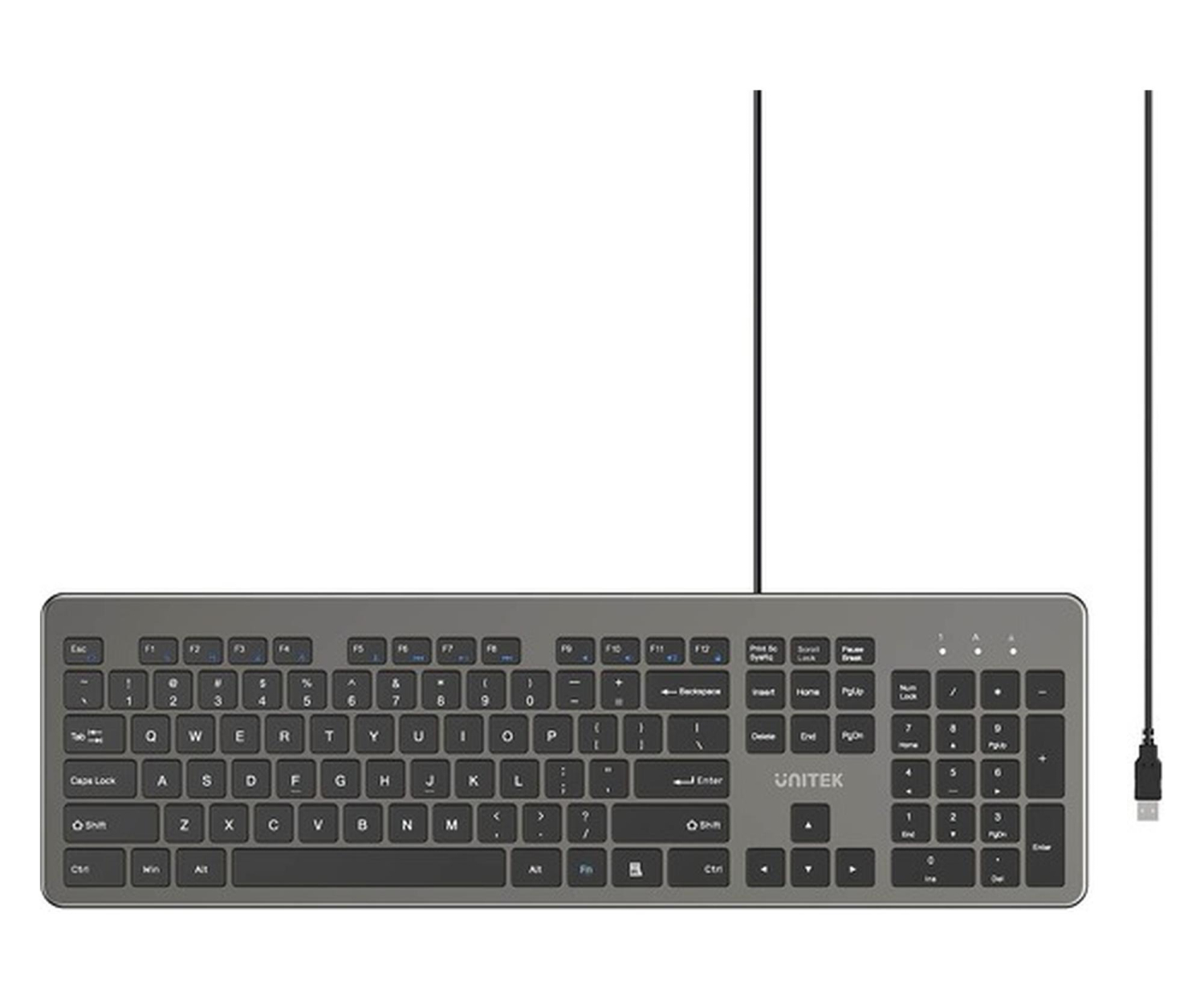 Unitek SlimTap Ultra Grafitowy
