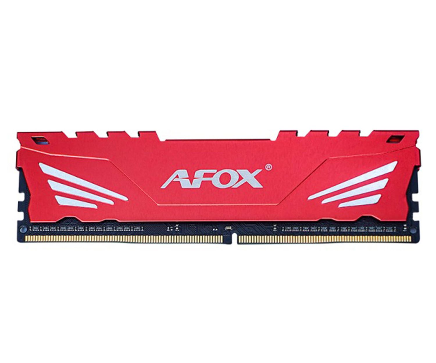 AFOX Pamięć do PC DDR4 16GB Gaming 3200MHz CL16 XMP2 czerwona