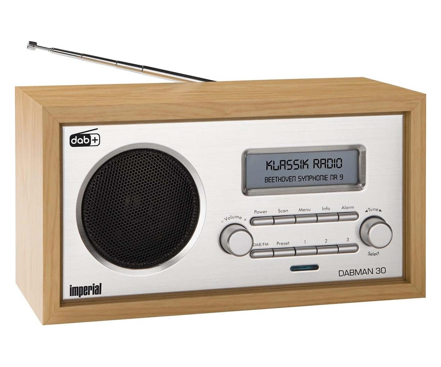 IMPERIAL Imperial DABMAN 30 DAB+ / FM Radio Wood