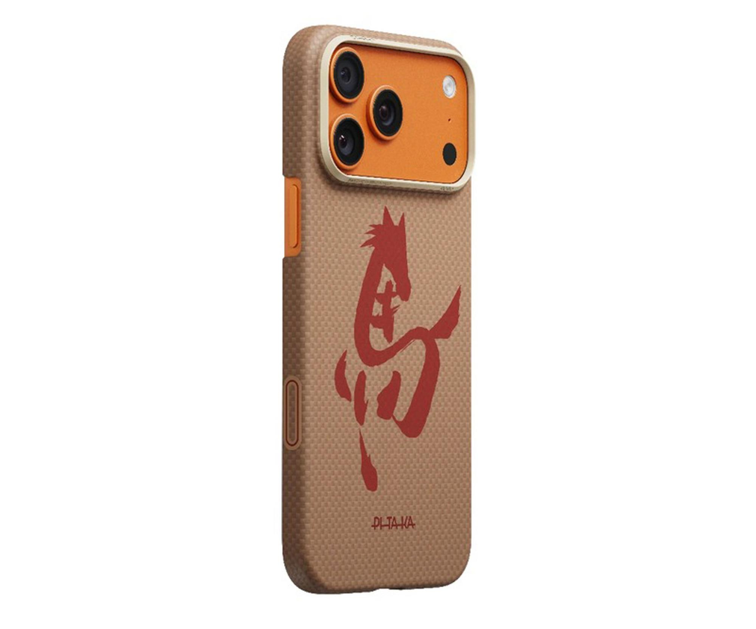 PITAKA Edge Case do iPhone 17 Pro Max Ink Horse Gold & Jade