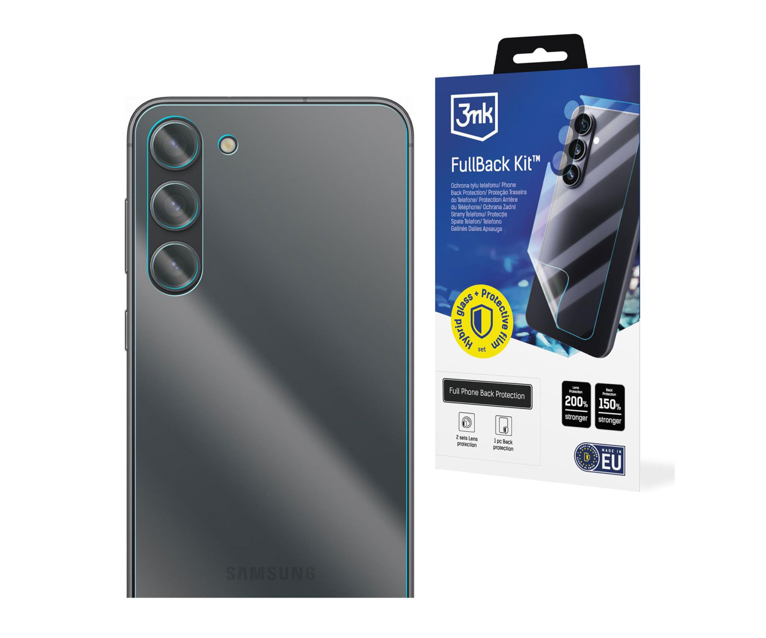 3mk FullBack Kit do Samsung Galaxy S23+