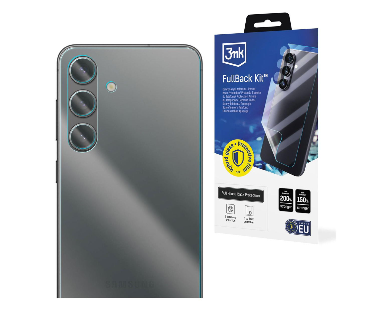 3mk FullBack Kit do Samsung Galaxy S24 FE