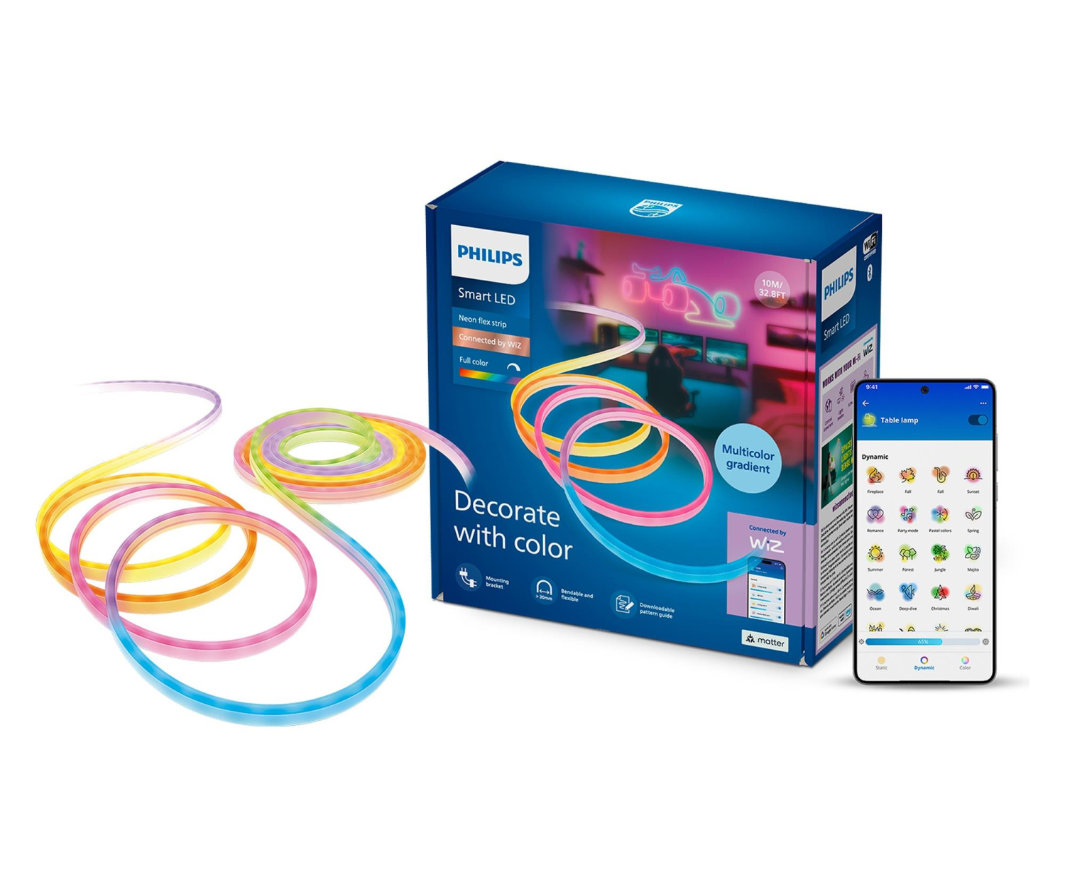 Philips Smart taśma LED Neon RGBIC 10 m