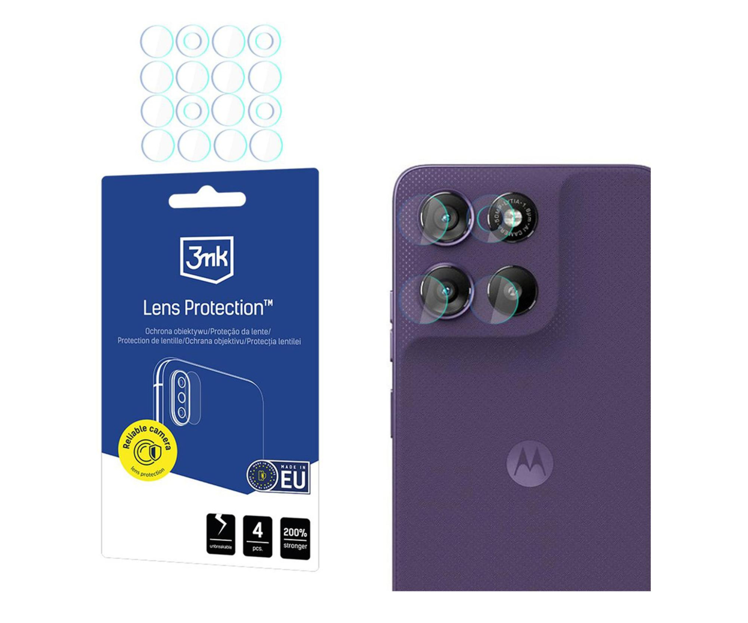 3mk Lens Protection do Motorola Moto G17/ G17 Power