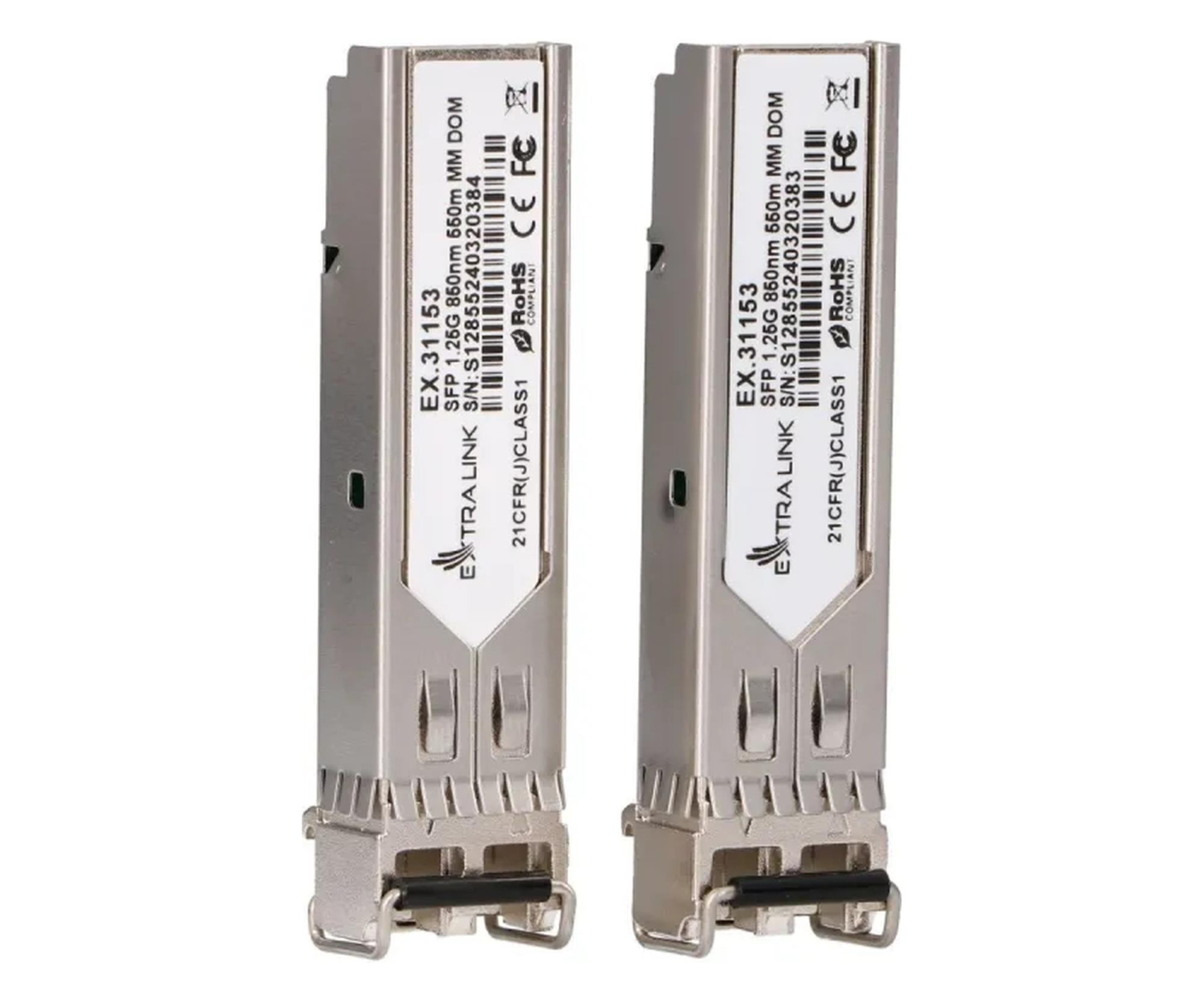 ExtraLink SFP 1.25G 2-pack LC/UPC 550m multi mode