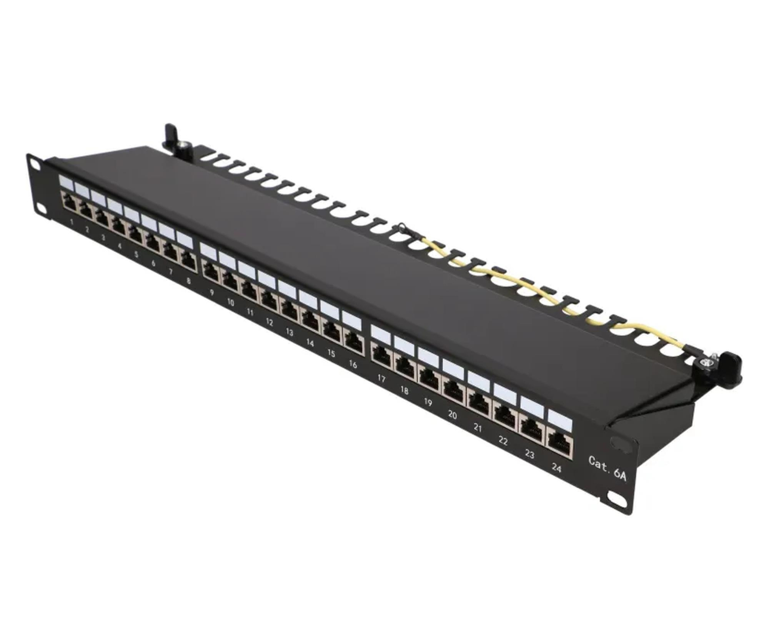 ExtraLink CAT6A STP Patchpanel 24 porty