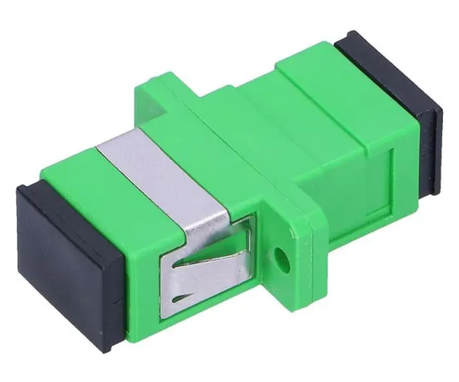 ExtraLink SC/APC Adapter Jednomodowy Simplex zielony