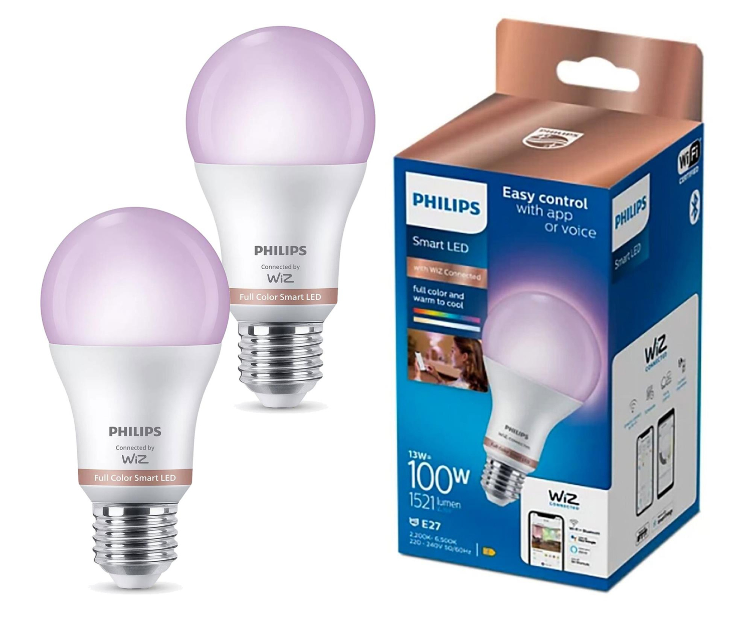 Philips Smart żarówka 100W A60 E27 2 szt.
