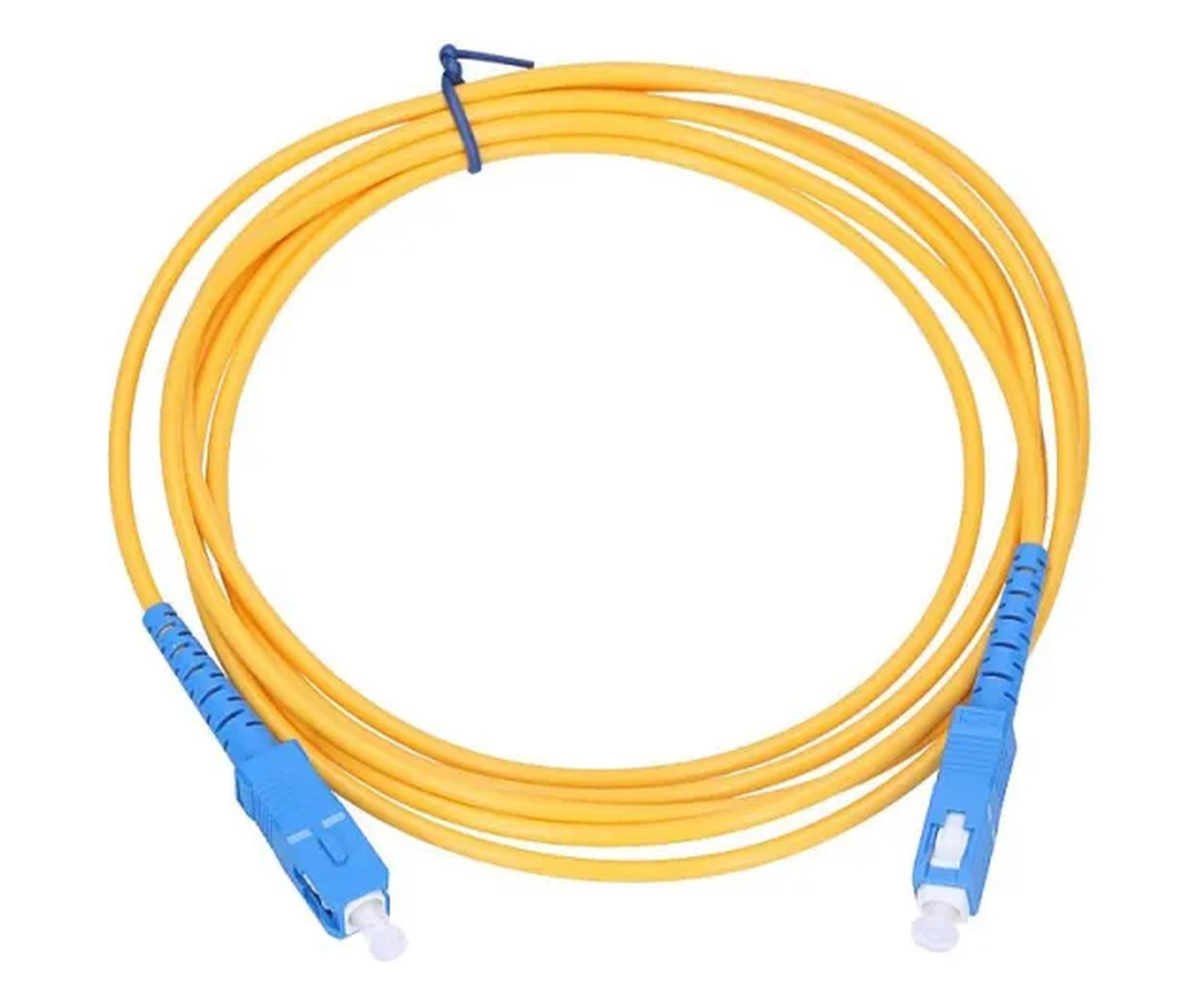 ExtraLink SC/UPC-SC/UPC Patchcord Jednomodowy Simplex G652D 3mm 1m