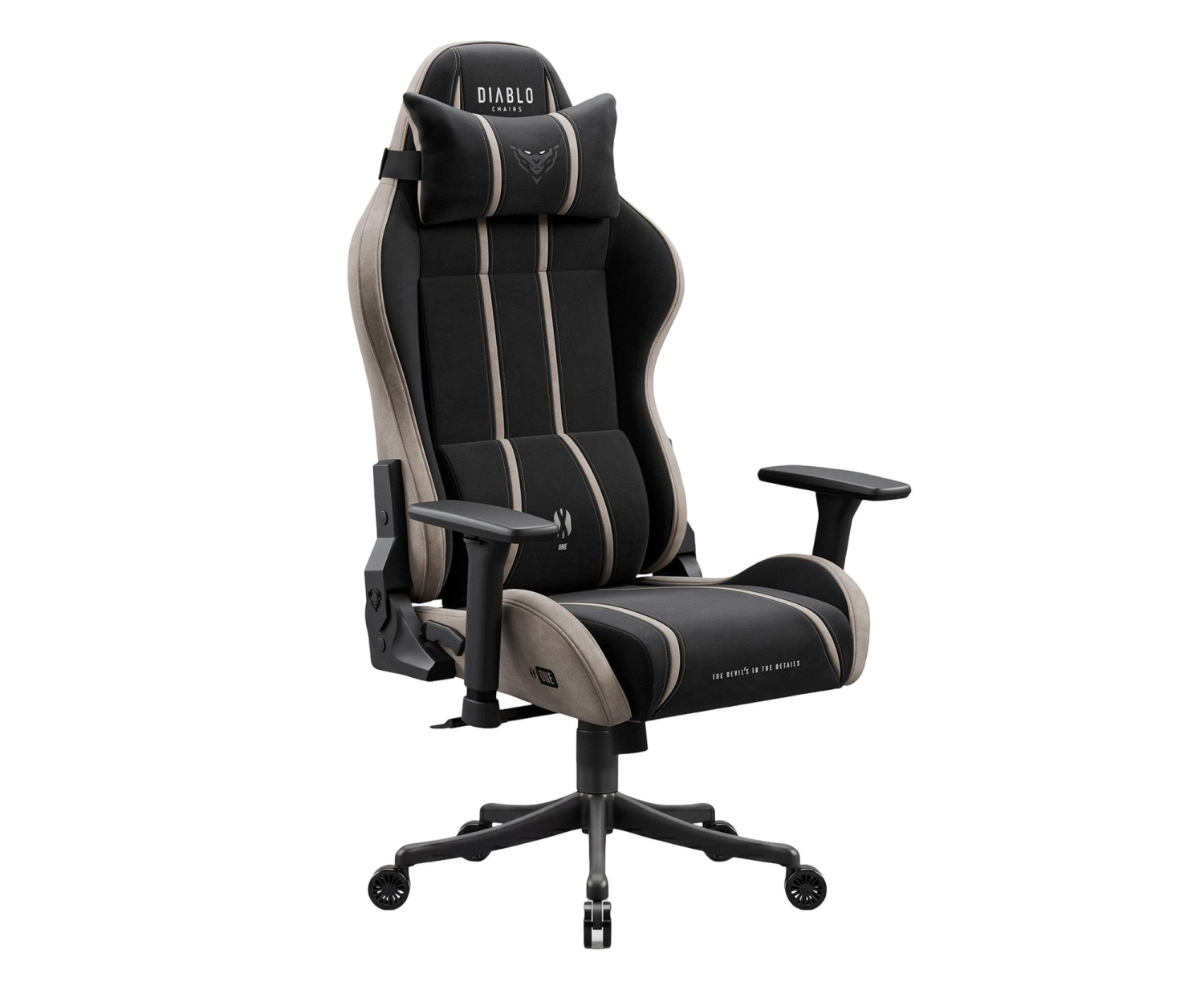 Diablo Chairs X-one 2.0 Small Camel Black
