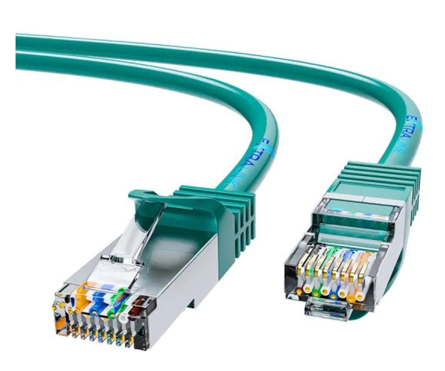 ExtraLink Kat.6 FTP 10m Patchcord LAN miedź skrętka 1Gbit/s