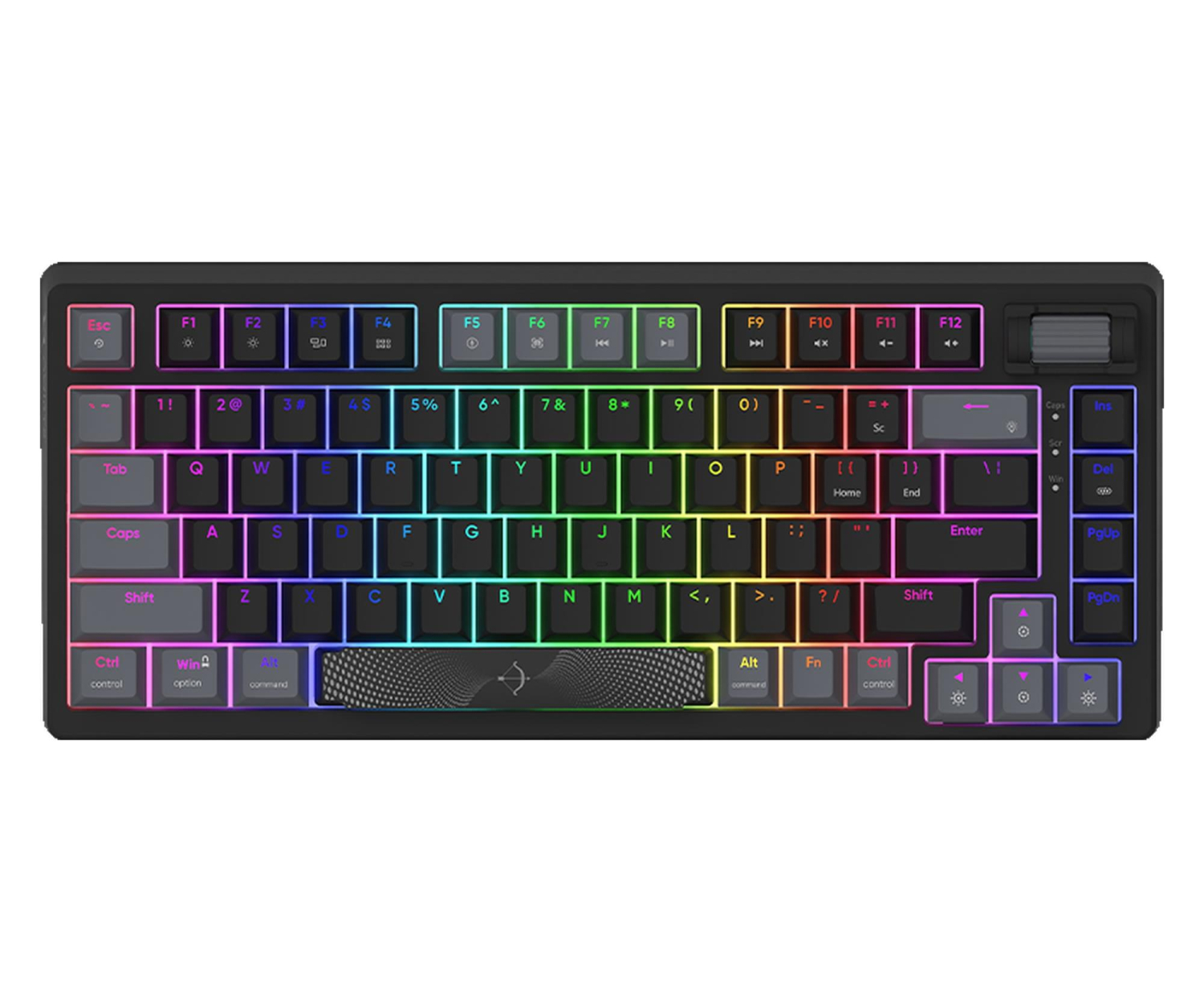 Aqirys Adara Mini LE HaiMu Tactile Ocean Blue Czarno-szary