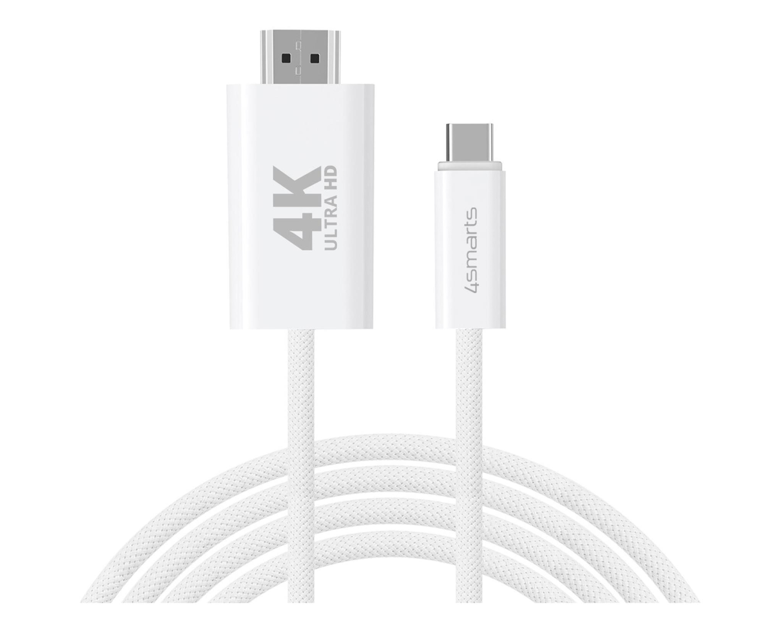 4smarts Kabel USB-C do HDMI 2m biały
