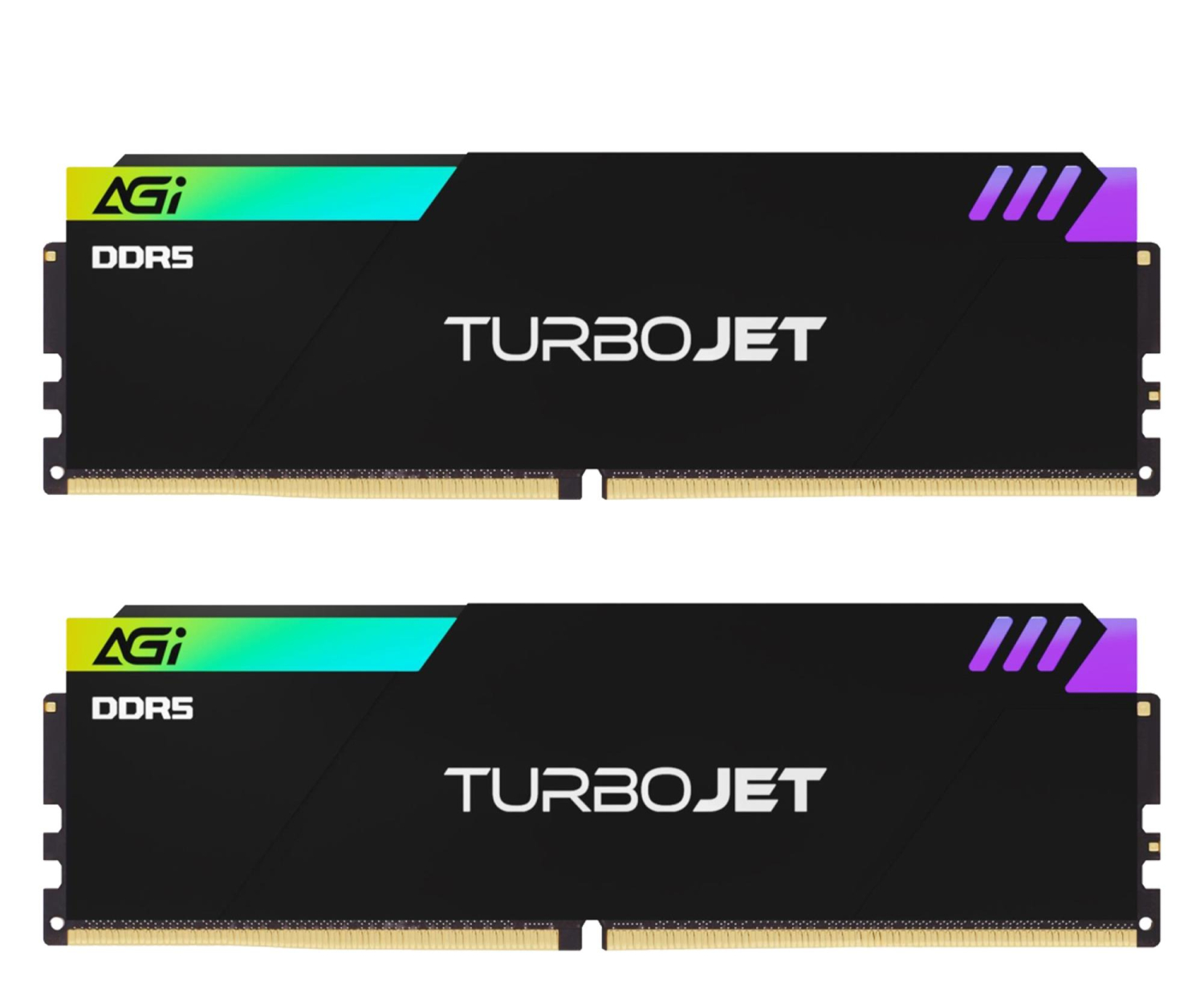 AGI Technology UD858 TurboJet RGB DDR5 32GB (2x16GB) 6000 CL30 Czarny