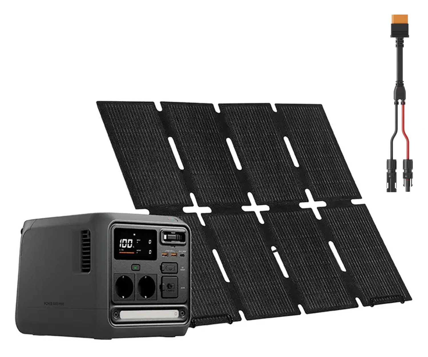 DJI Power 1000 Mini + panel solarny 100W + kabel MC4